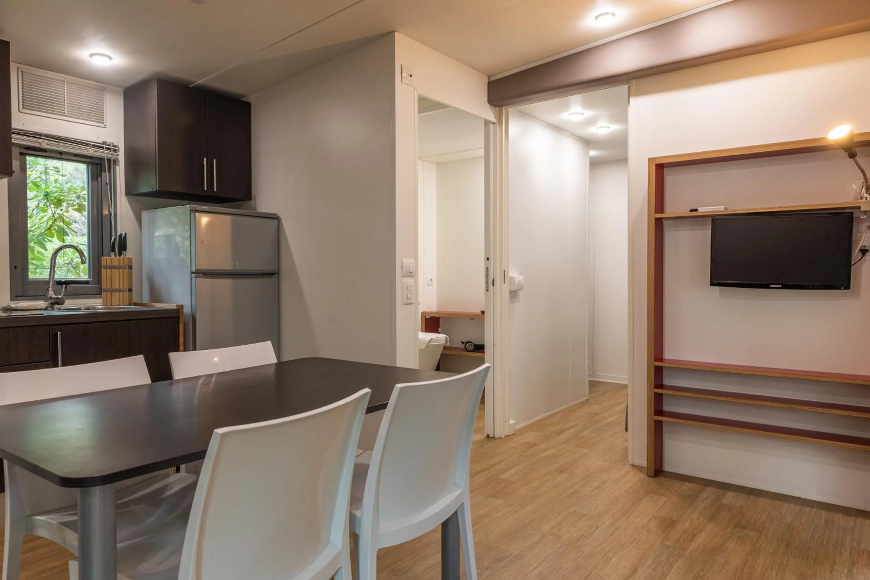 Dining area in Camping Village Santapomata