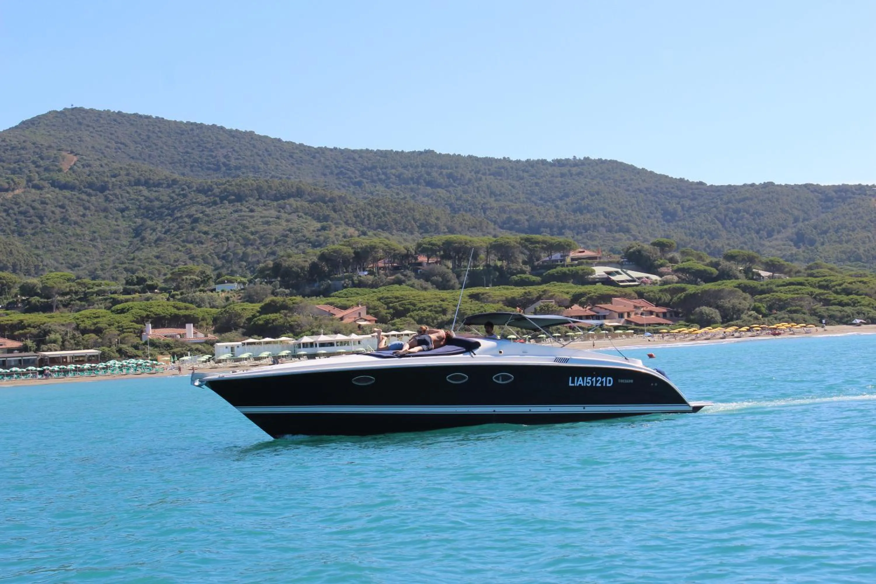 Sea view in Camping Village Santapomata