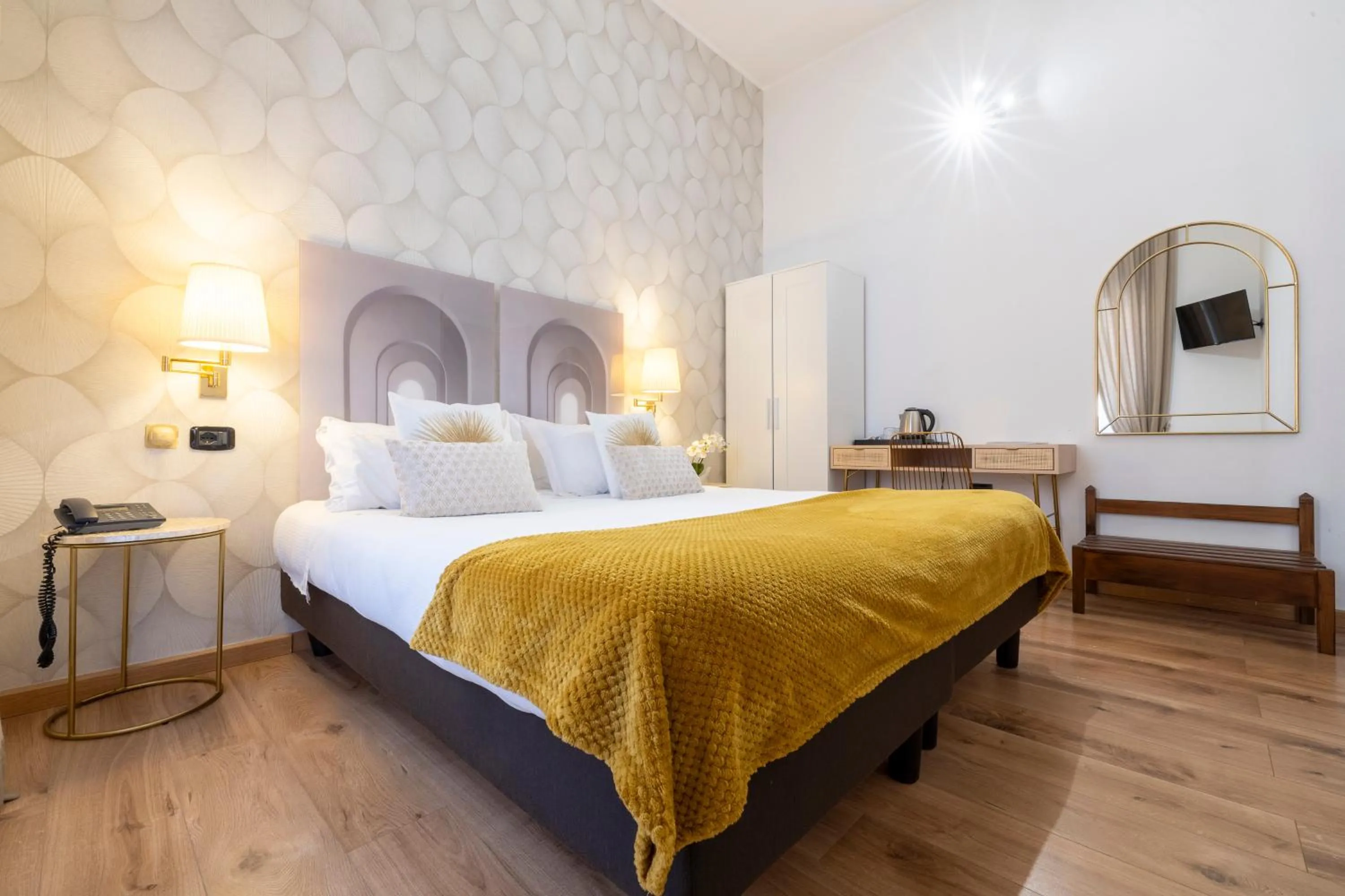 Bed in Hotel Bagliori