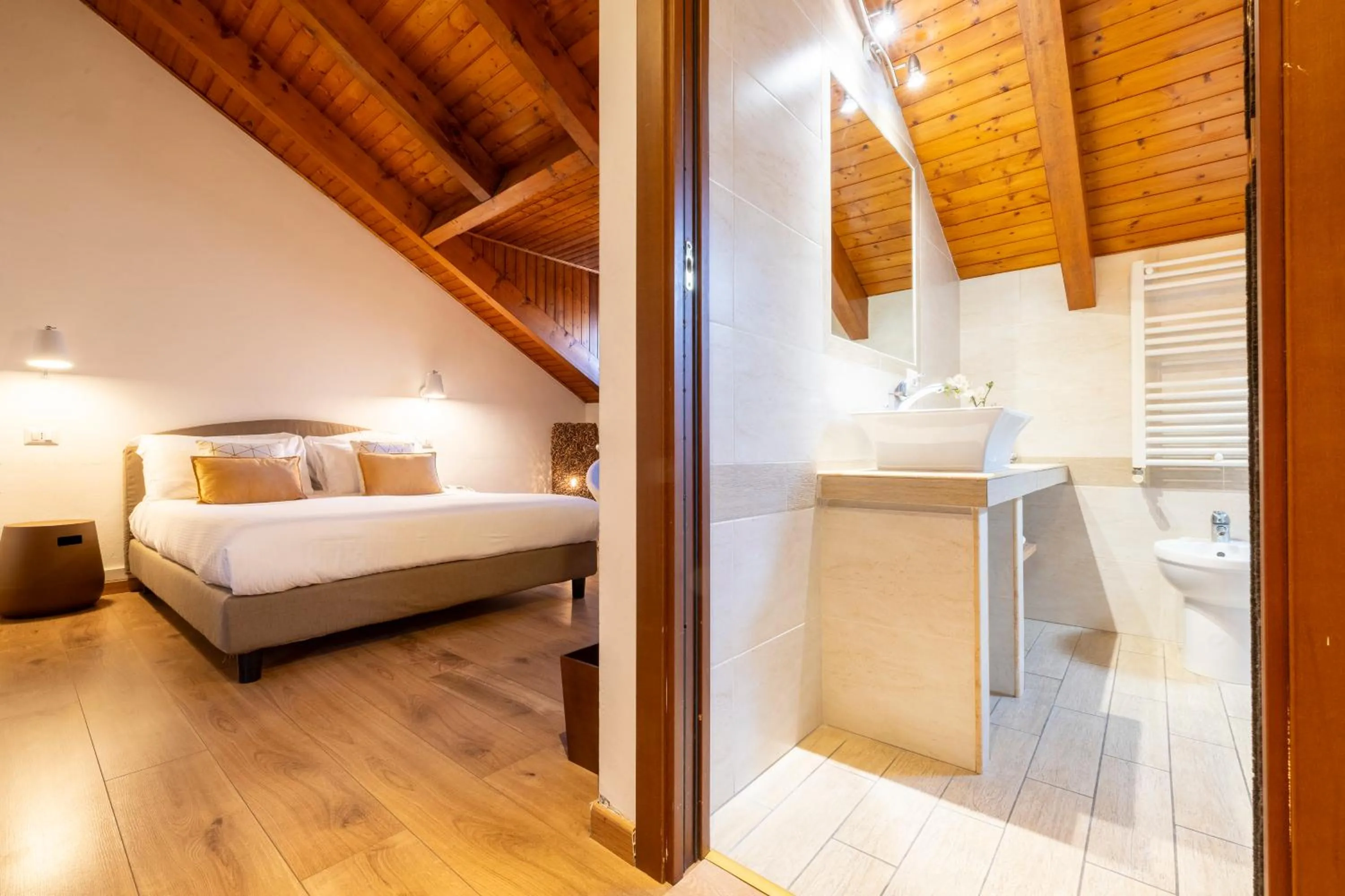 Bed in Hotel Bagliori