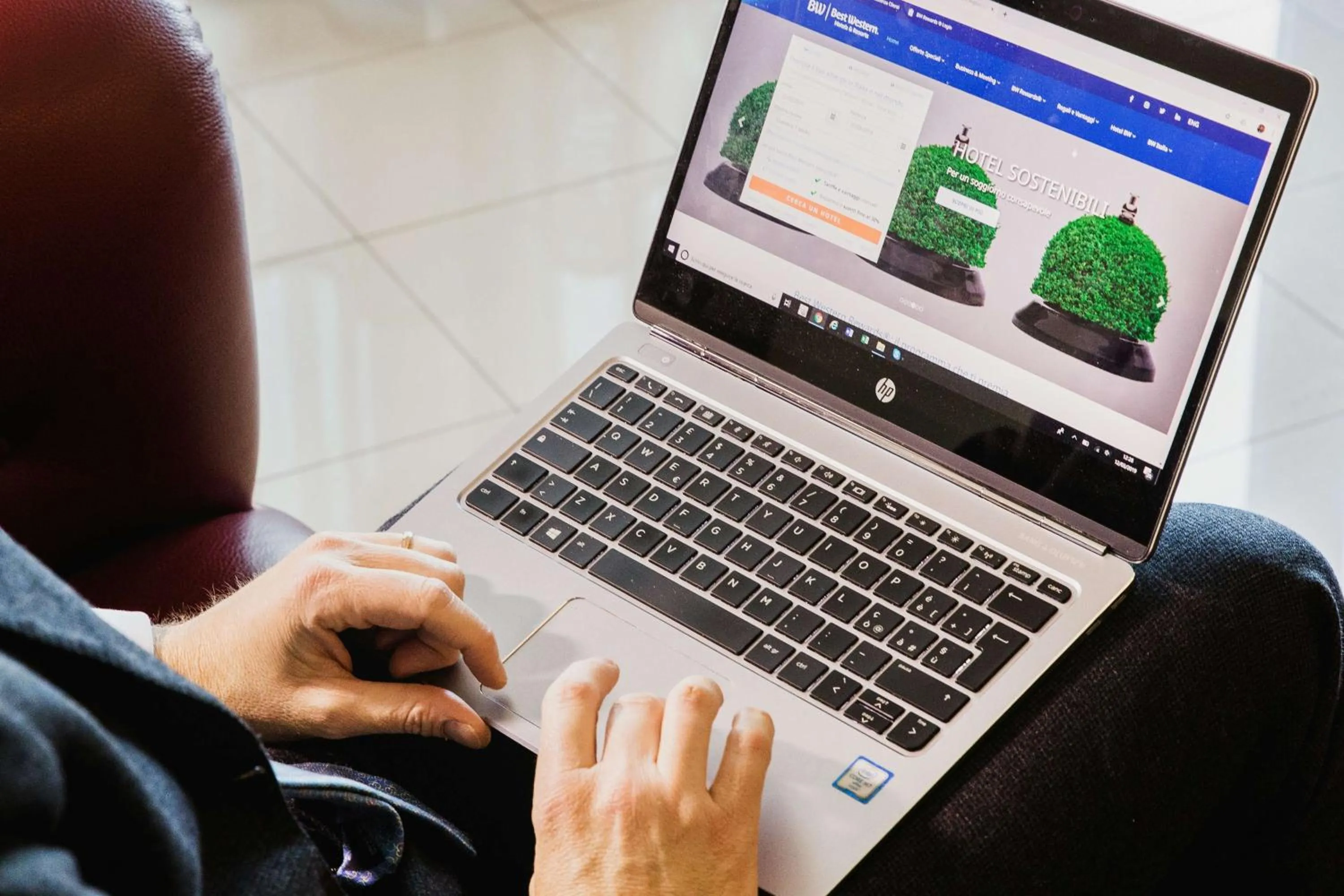 Lobby or reception in BEST WESTERN Titian Inn Hotel Venice Airport