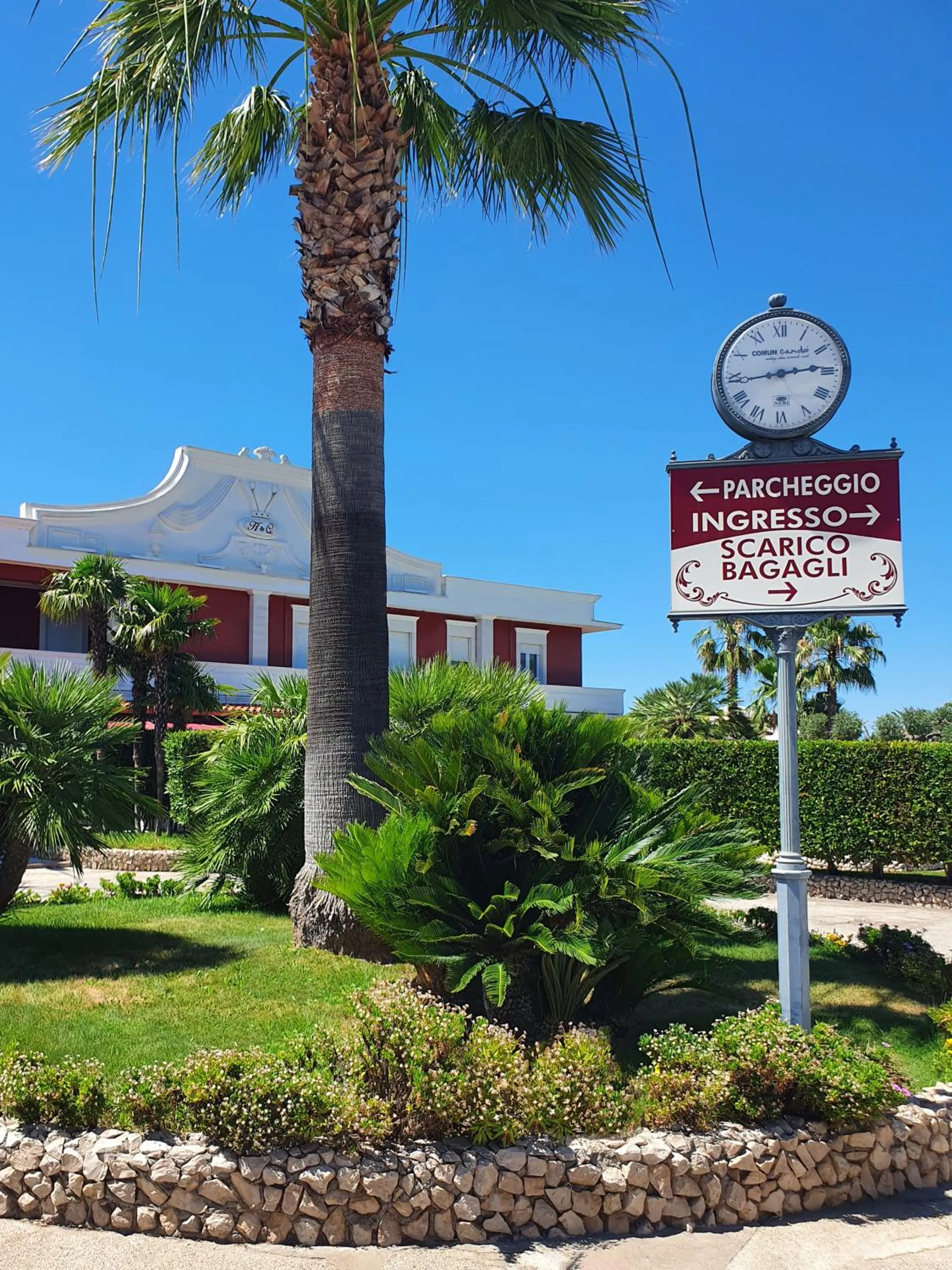 Garden in Hotel Il Quadrifoglio