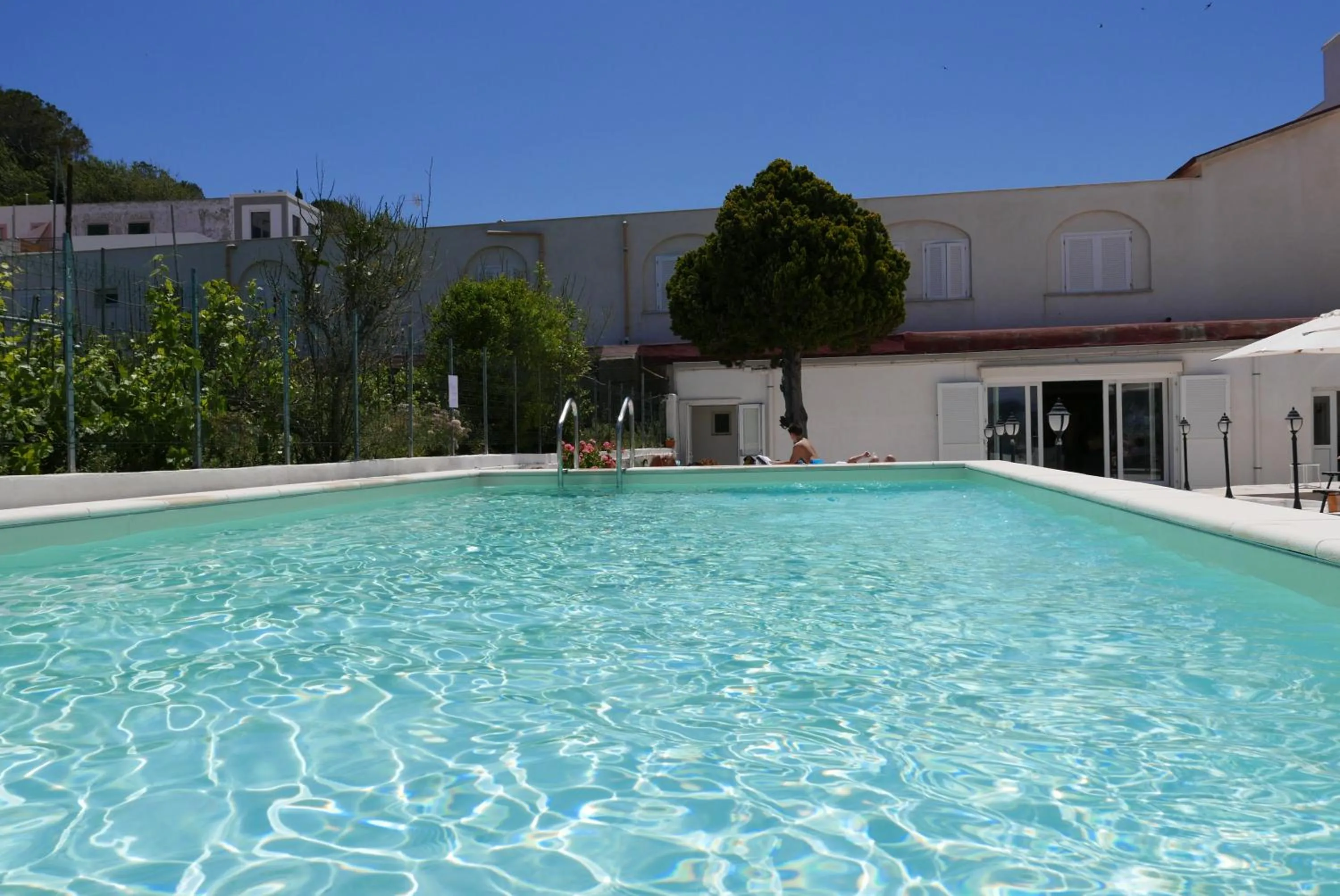 Swimming pool in Hotel Torre Dei Borboni