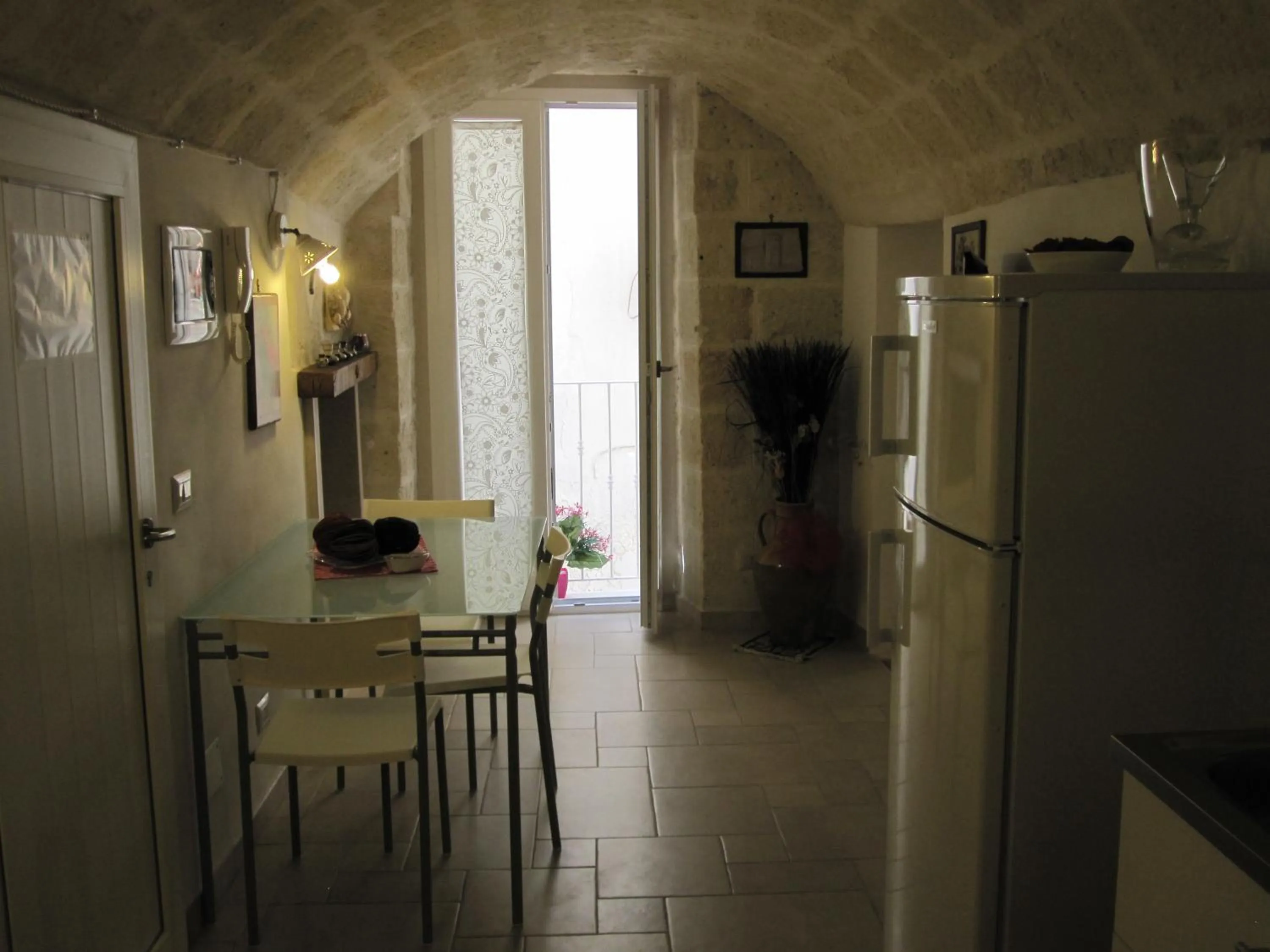 Dining area in Casa Nave