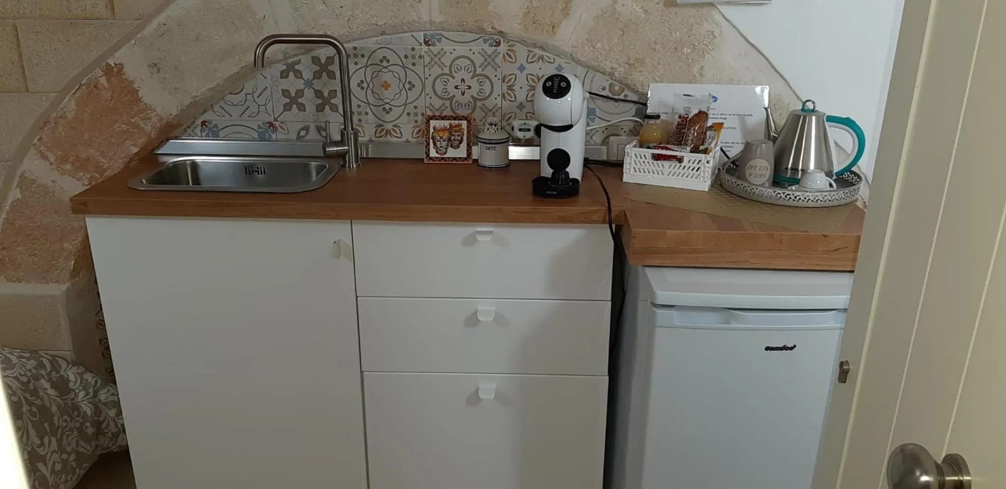 Kitchen or kitchenette in Casa Nave