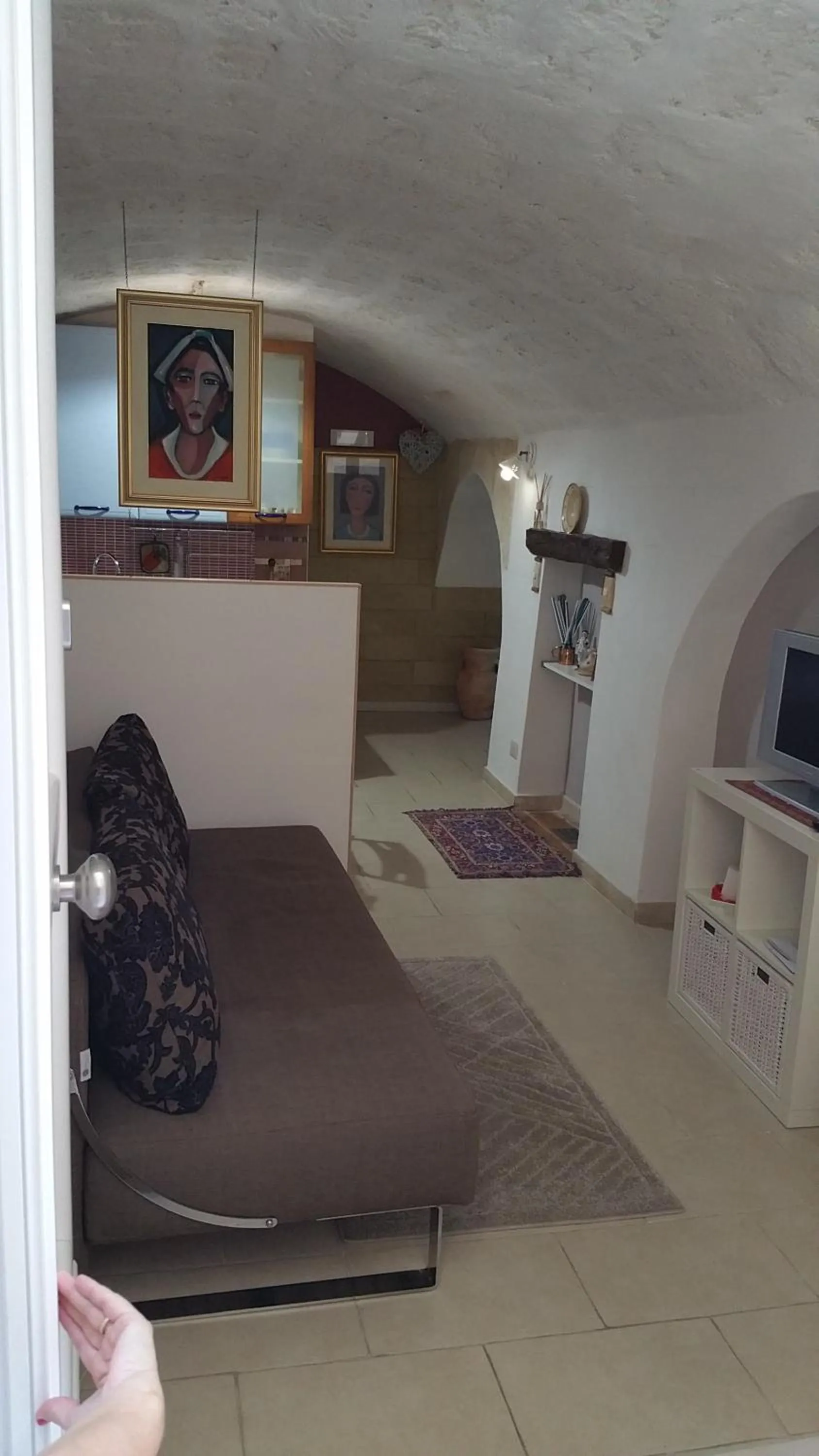 Living room in Casa Nave