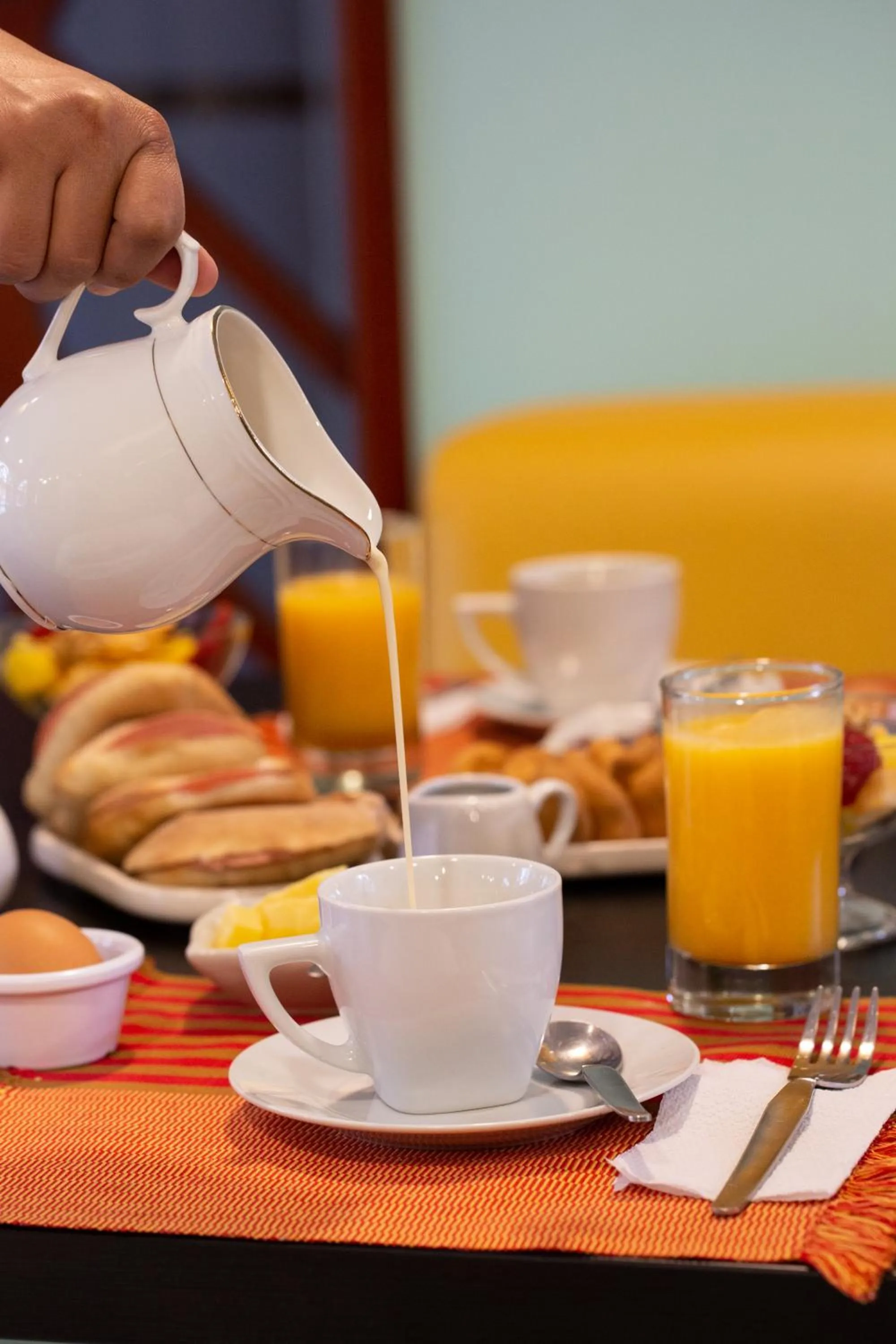 Breakfast in Hotel Serra Nova