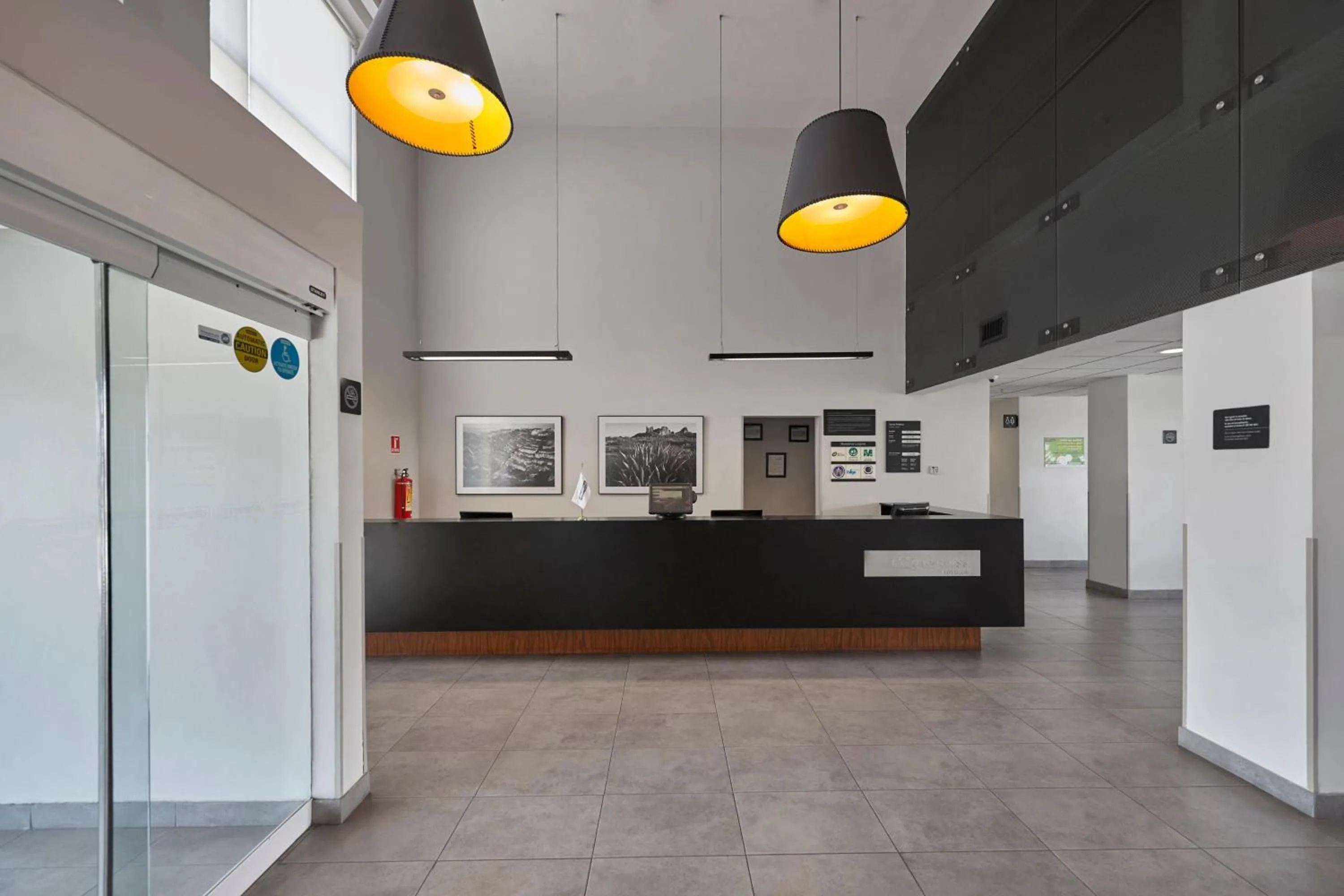 Lobby or reception in City Express by Marriott Cananea