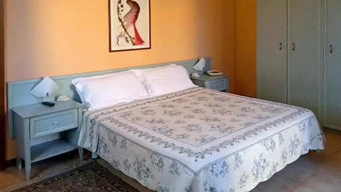 Bed in Hotel Salus