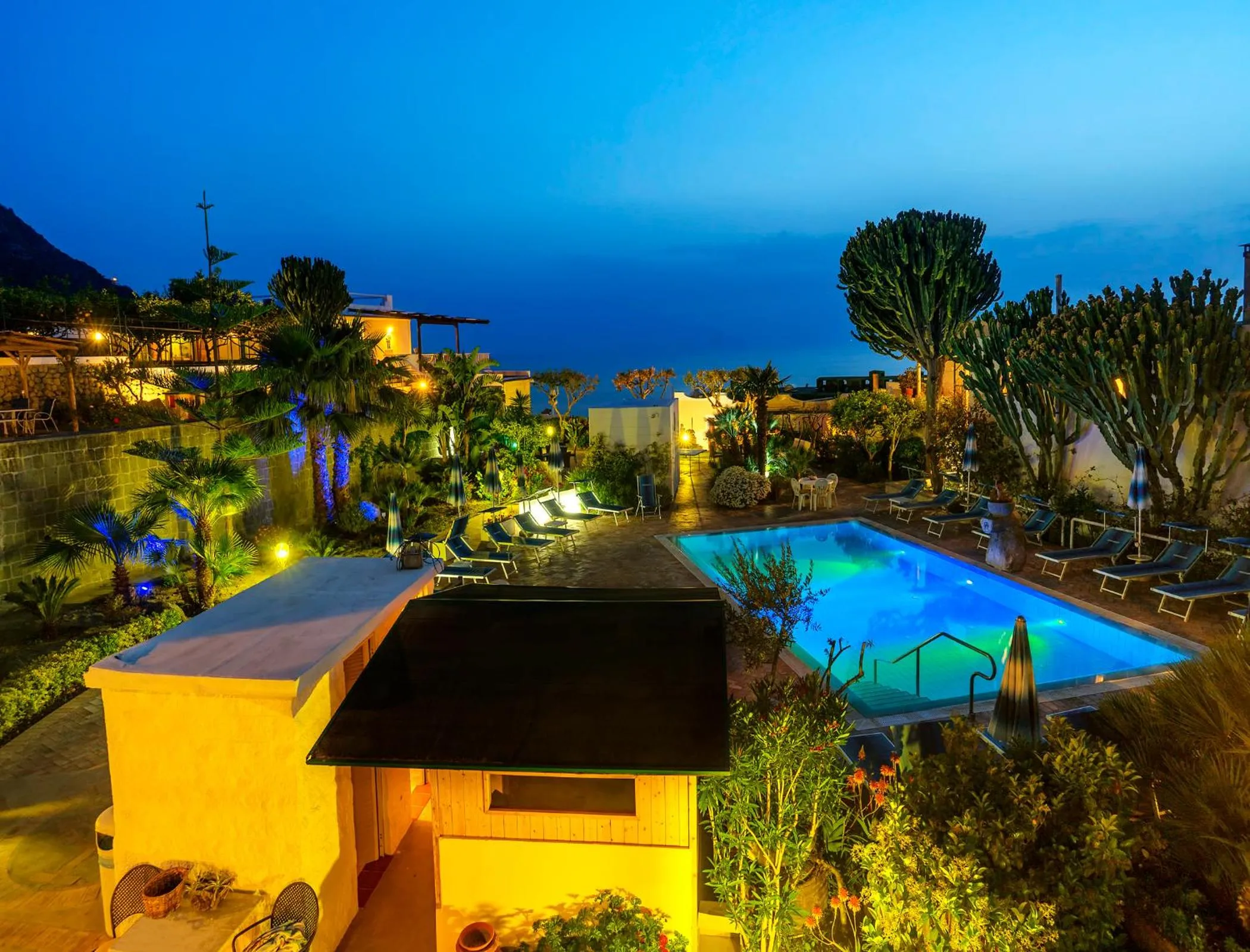 Pool View in Hotel Imperamare