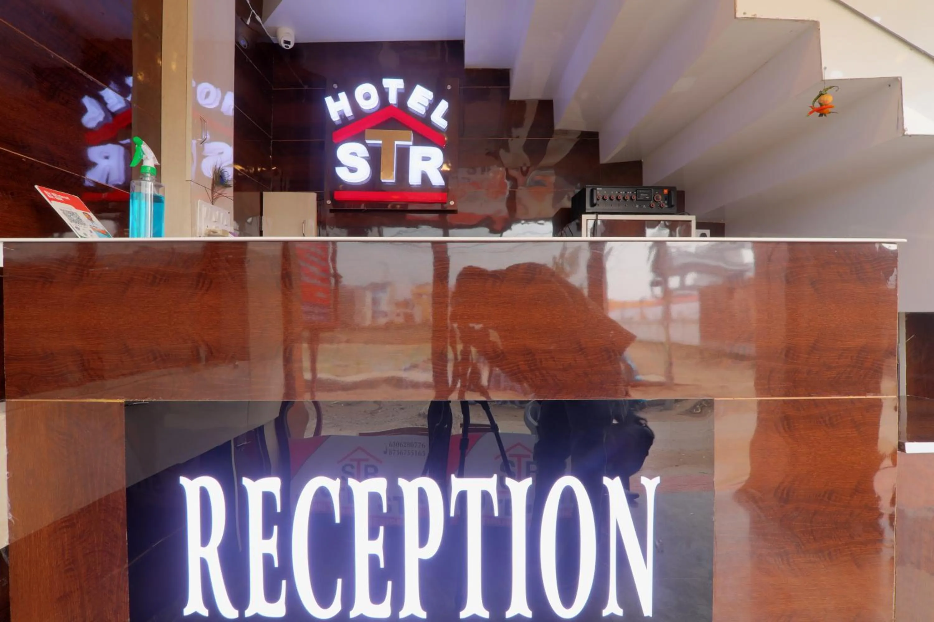 Seating area in Shri Tirupati Residency