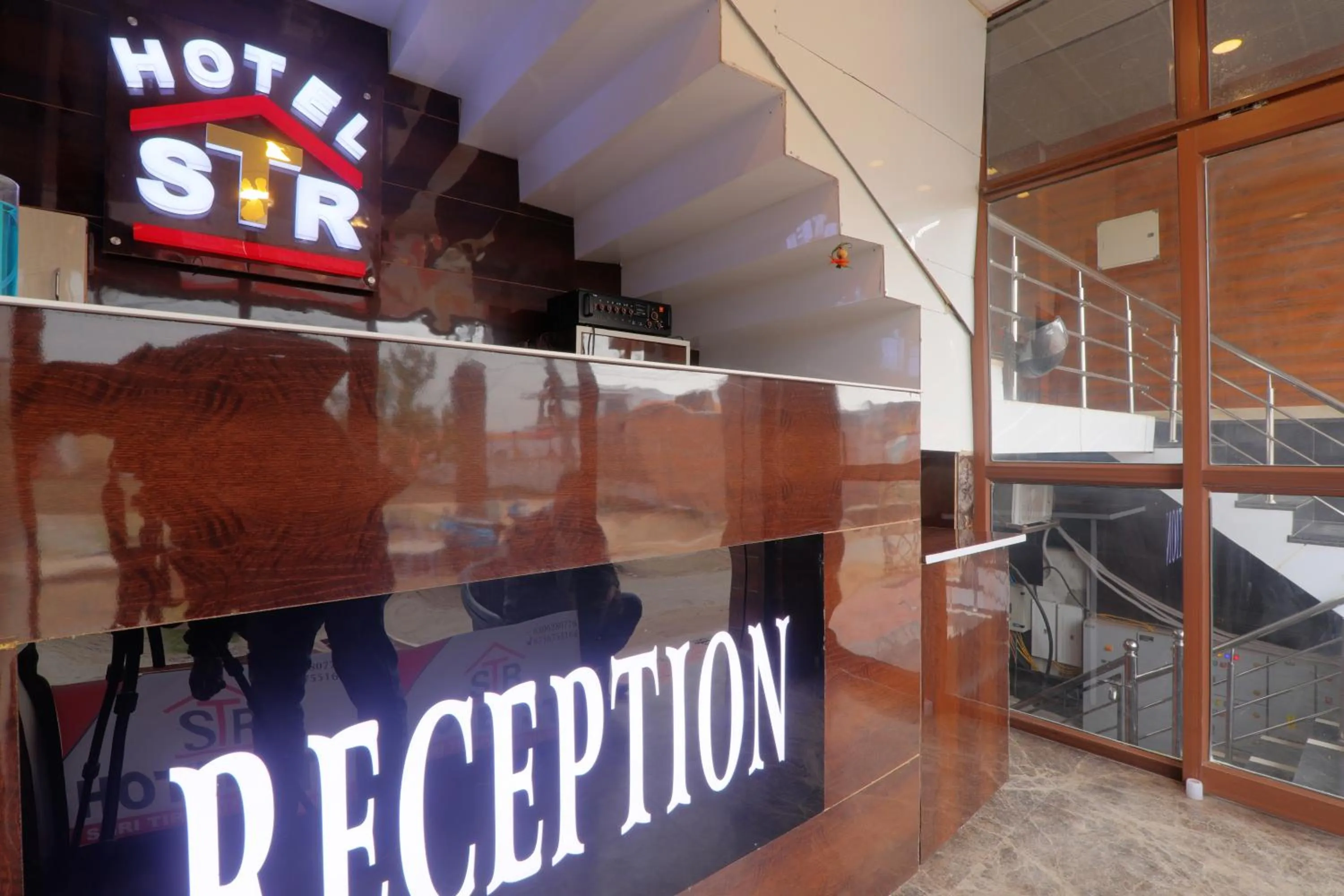 Seating area in Shri Tirupati Residency