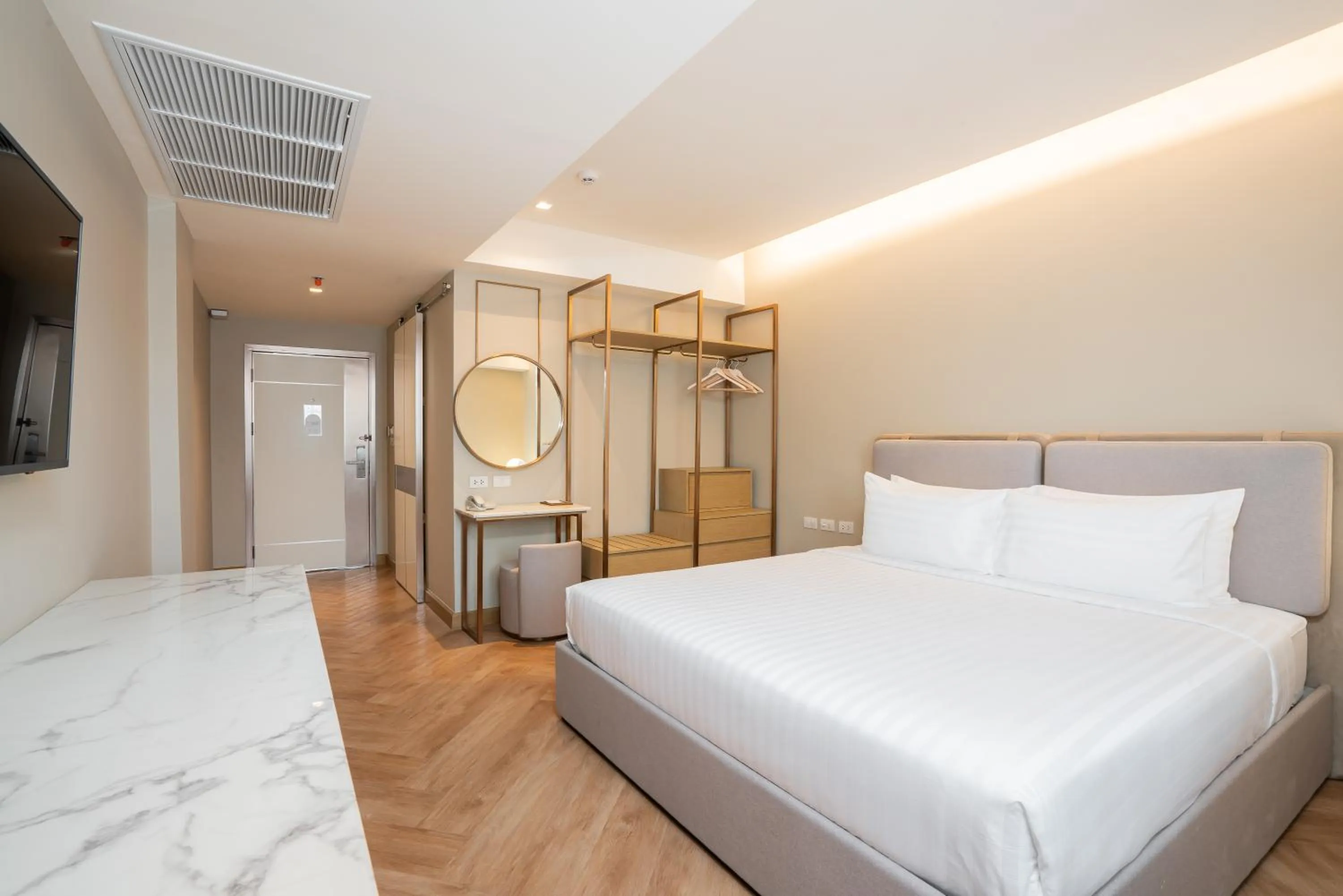 Bed in Away Bangkok Riverside Kene