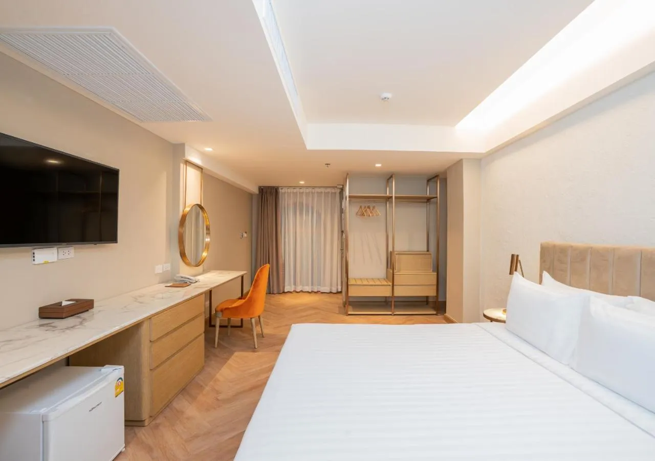 Bed in Away Bangkok Riverside Kene