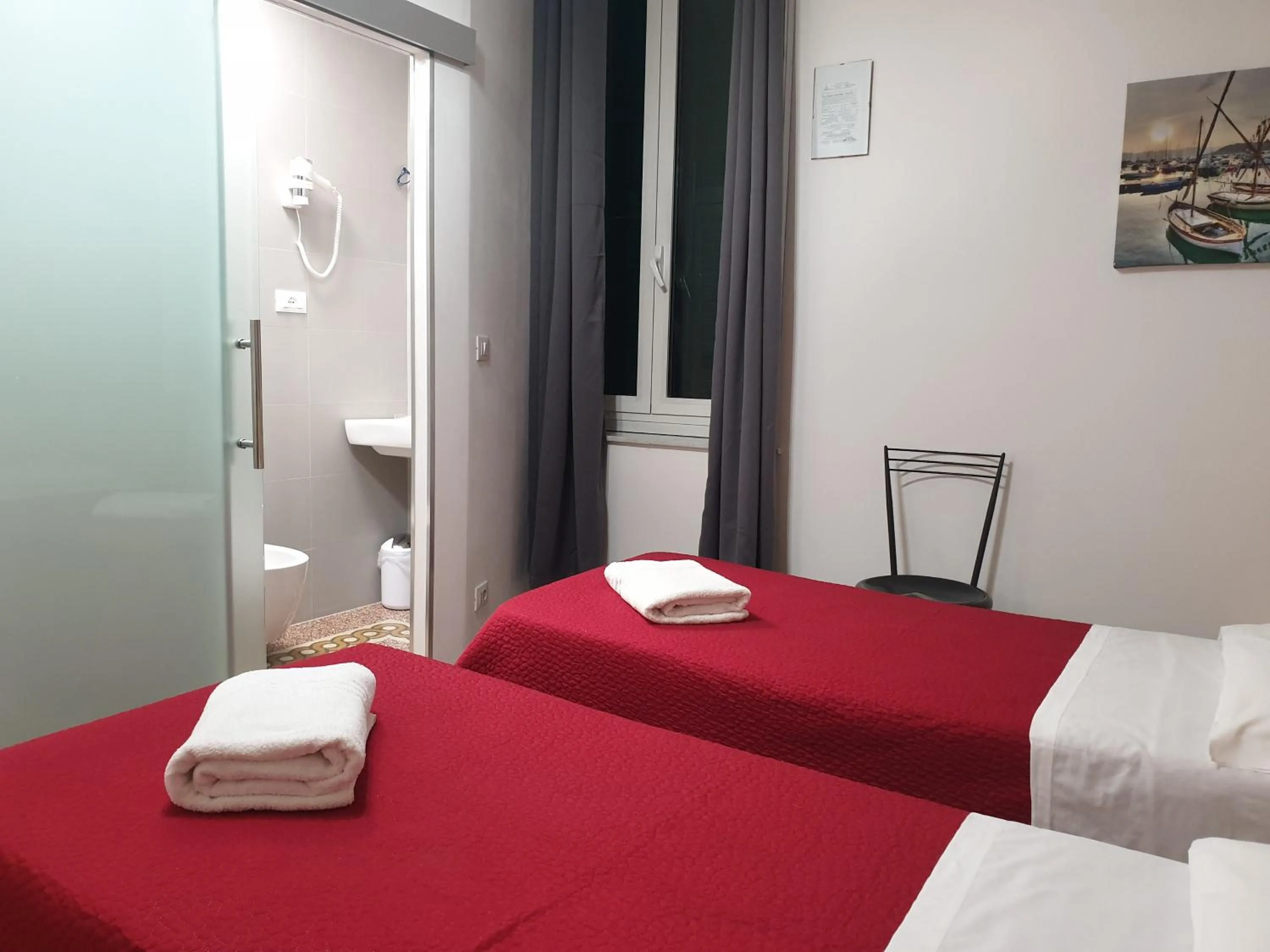 Bed in Nautilus Hotel