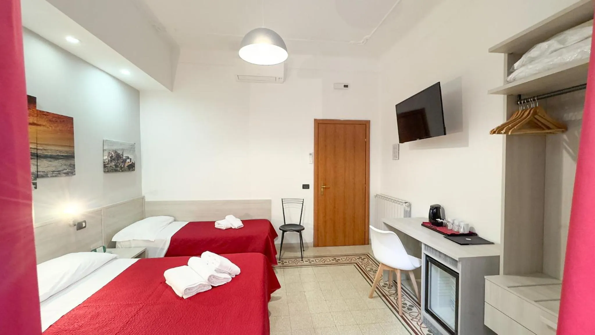 Bed in Nautilus Hotel