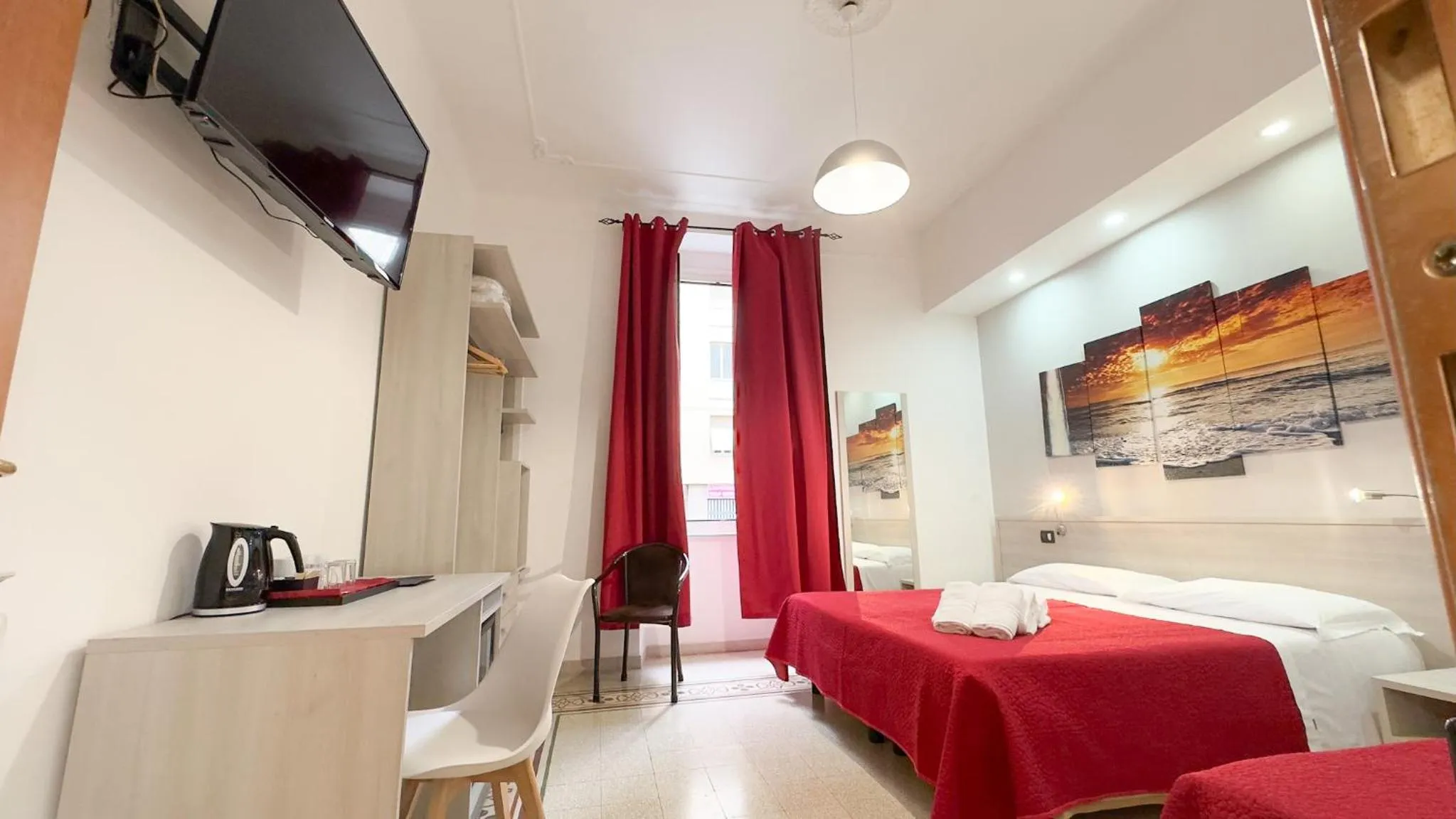 Bed in Nautilus Hotel