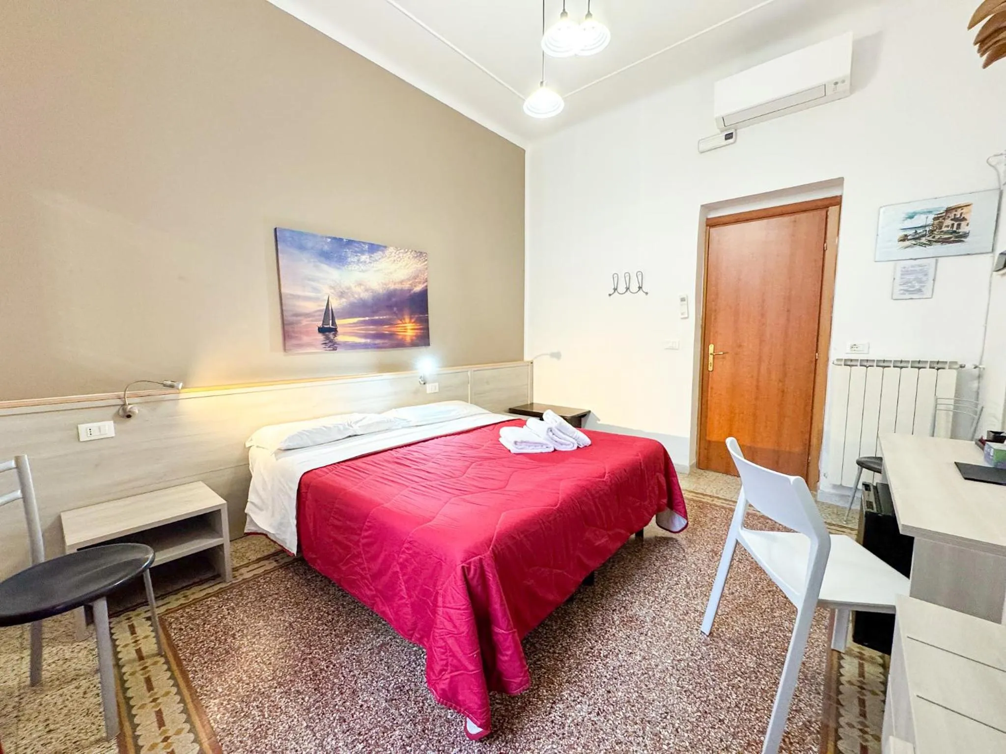 Bed in Nautilus Hotel