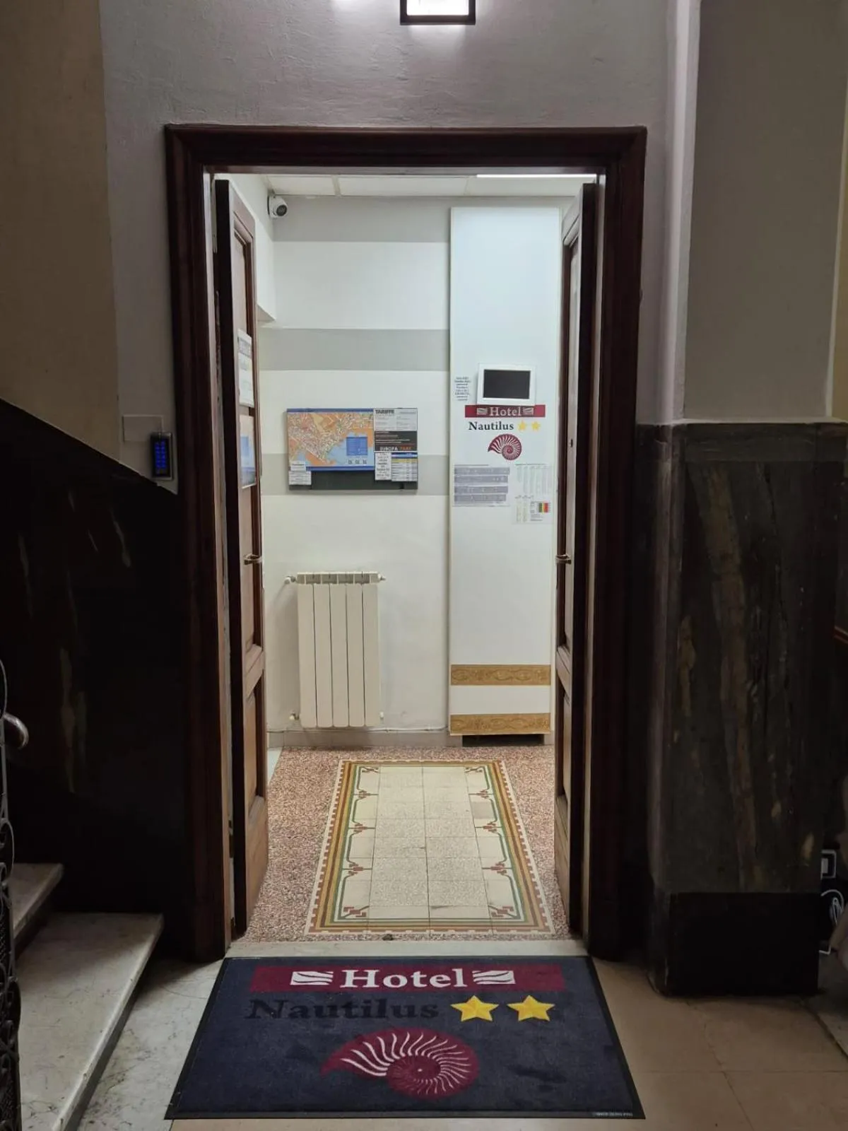 Facade/entrance in Nautilus Hotel