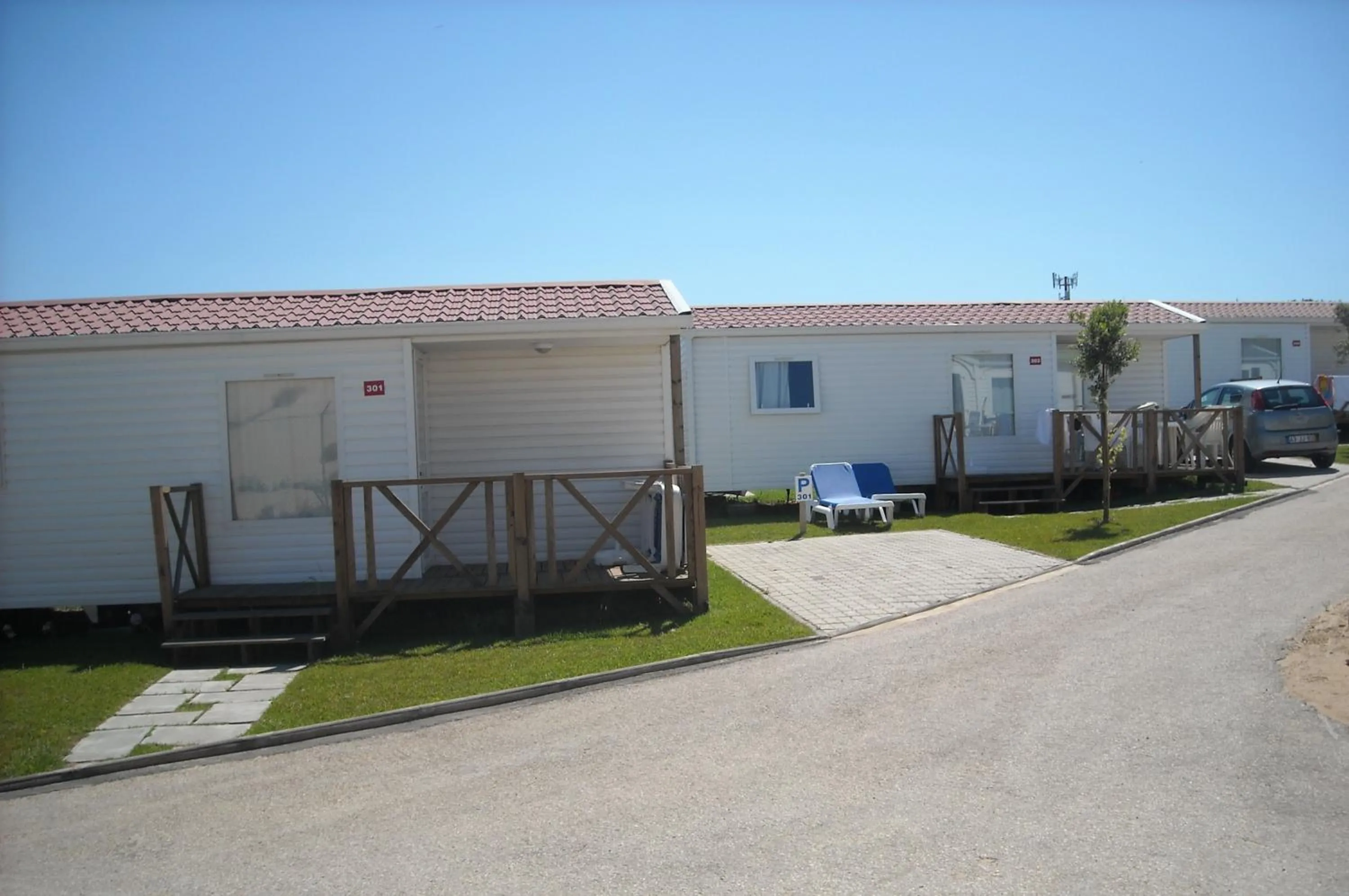 Garden in Parque De Campismo Orbitur Guincho