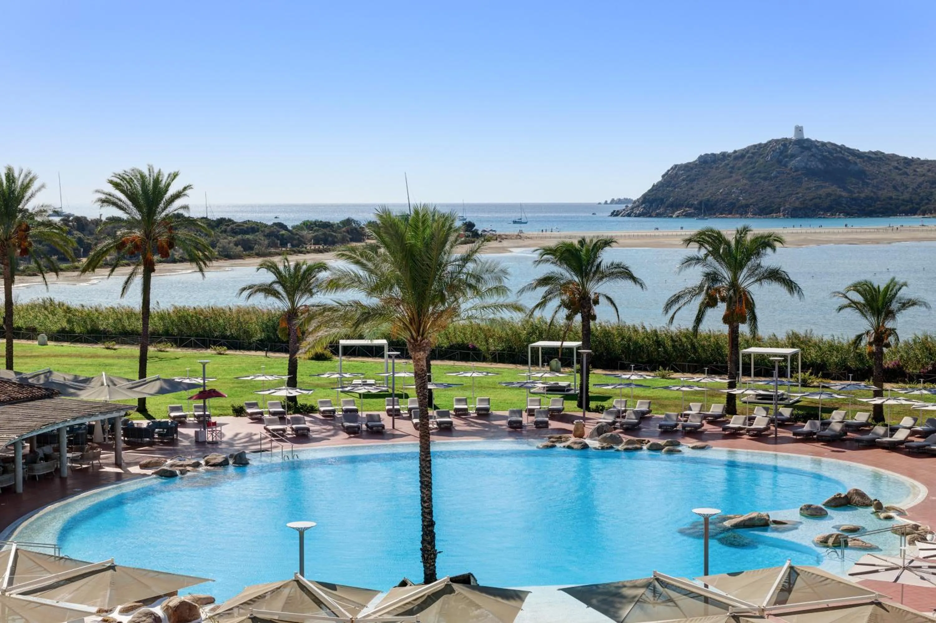 Swimming pool in Almar Timi Ama Villasimius