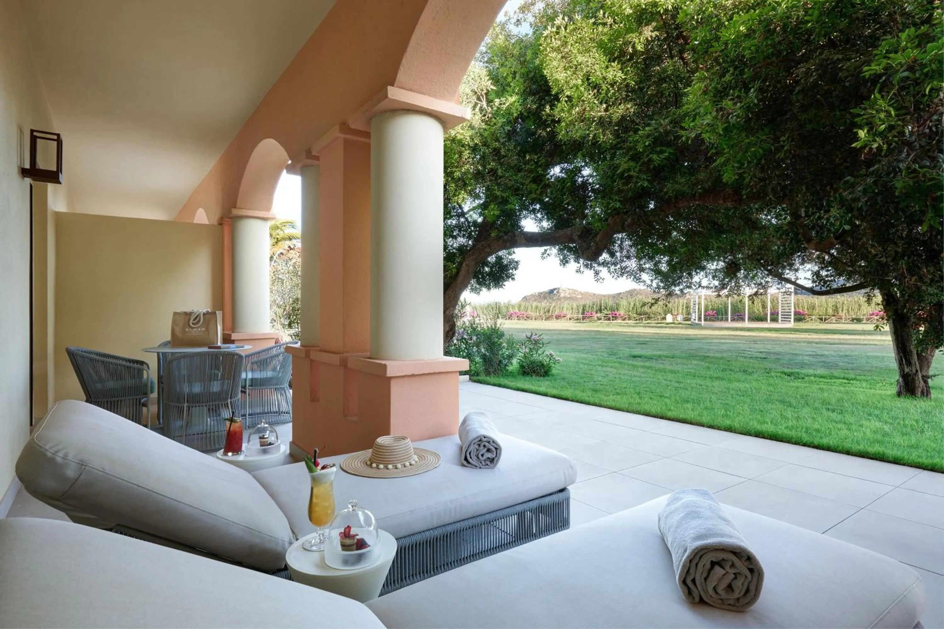 Patio in Almar Timi Ama Villasimius