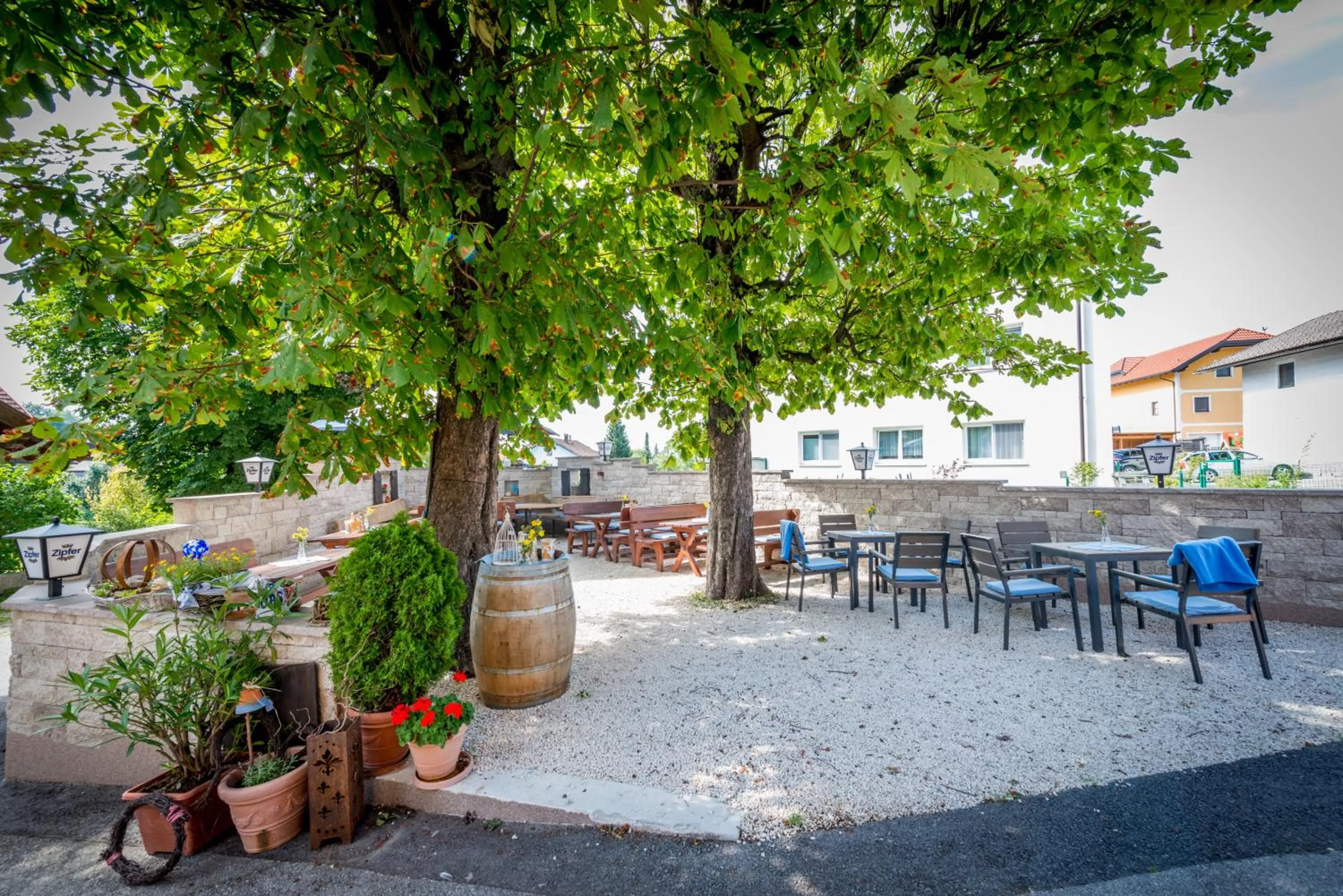 Garden in Kirchenwirt Irrsdorf Familie Schinwald