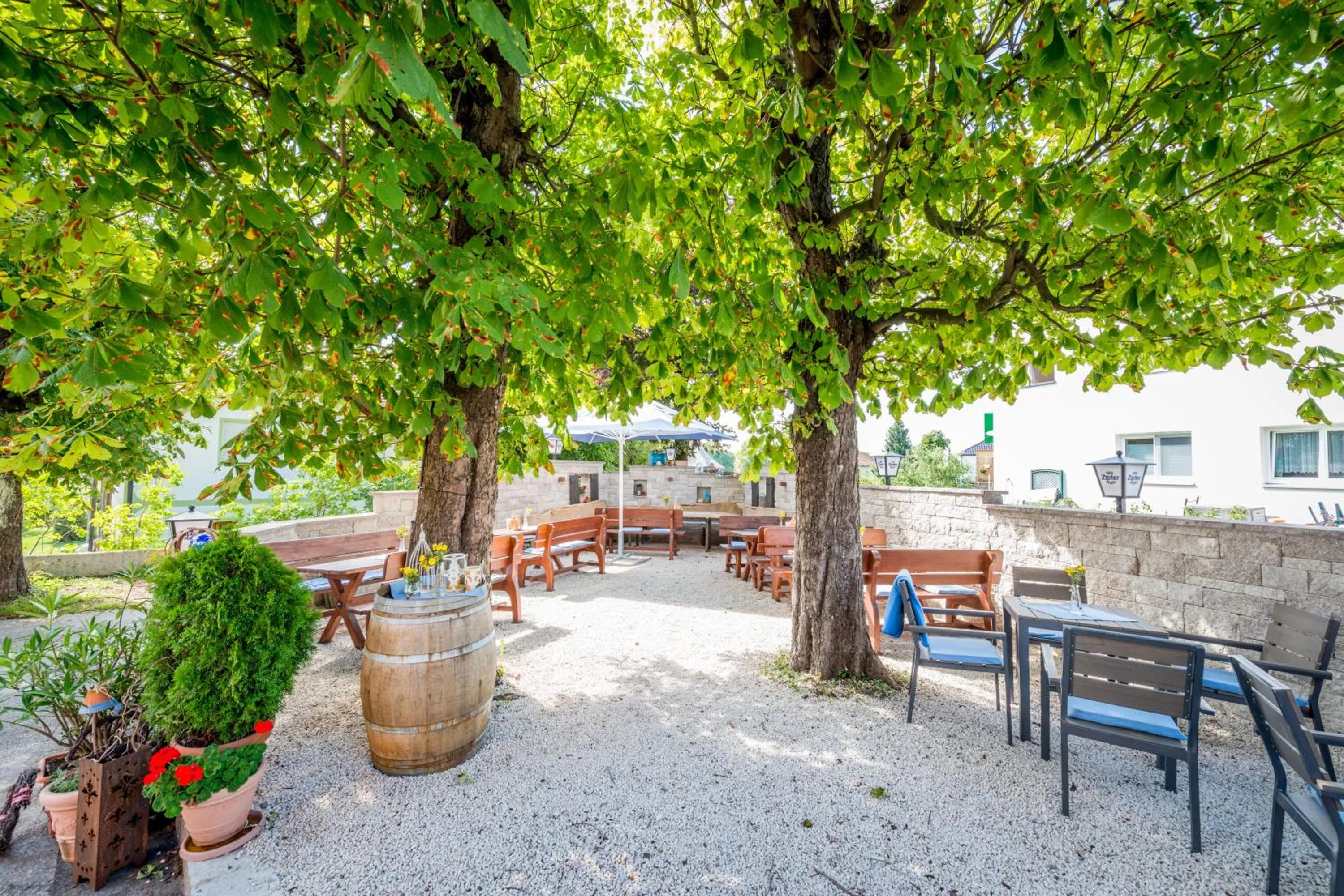 Garden in Kirchenwirt Irrsdorf Familie Schinwald