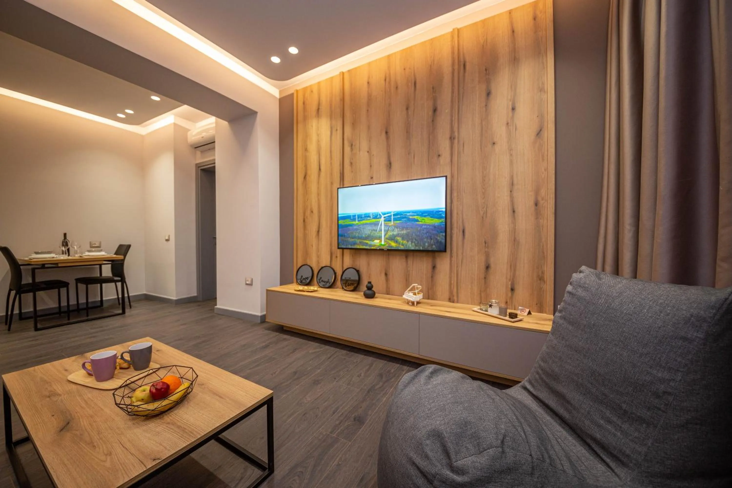 Living room in Blloku Unique Apartments