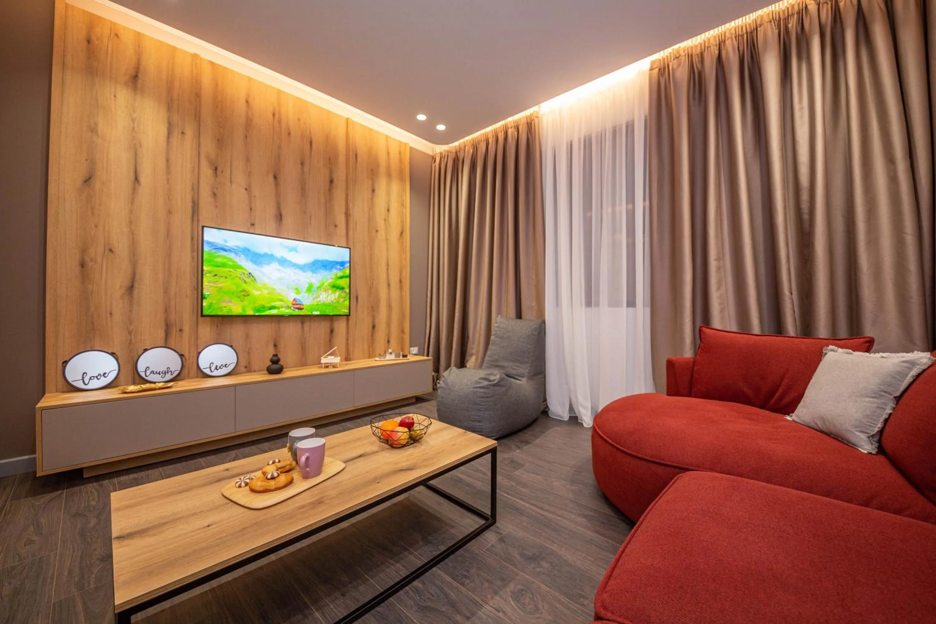 Living room in Blloku Unique Apartments