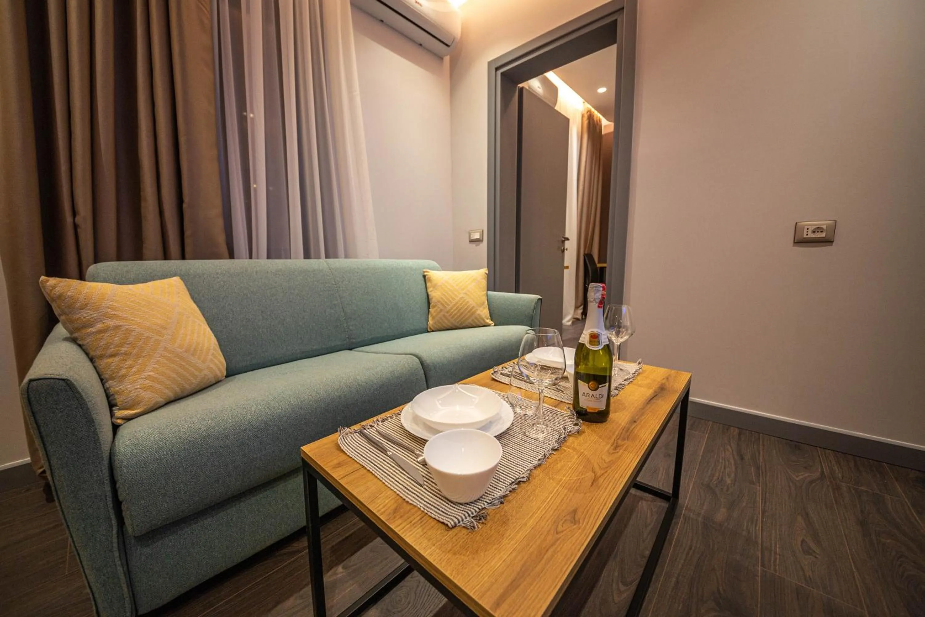 Living room in Blloku Unique Apartments