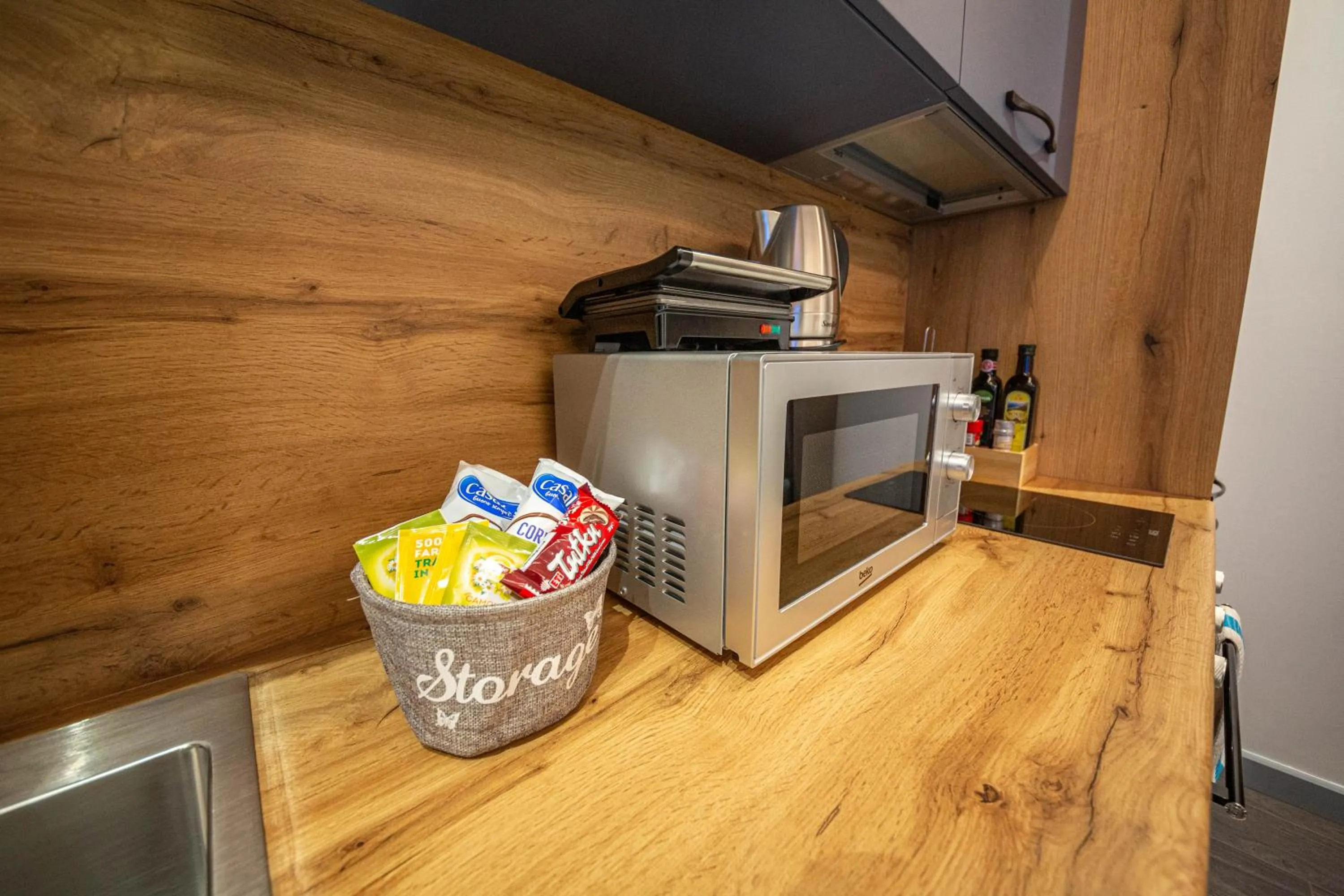 kitchen in Blloku Unique Apartments