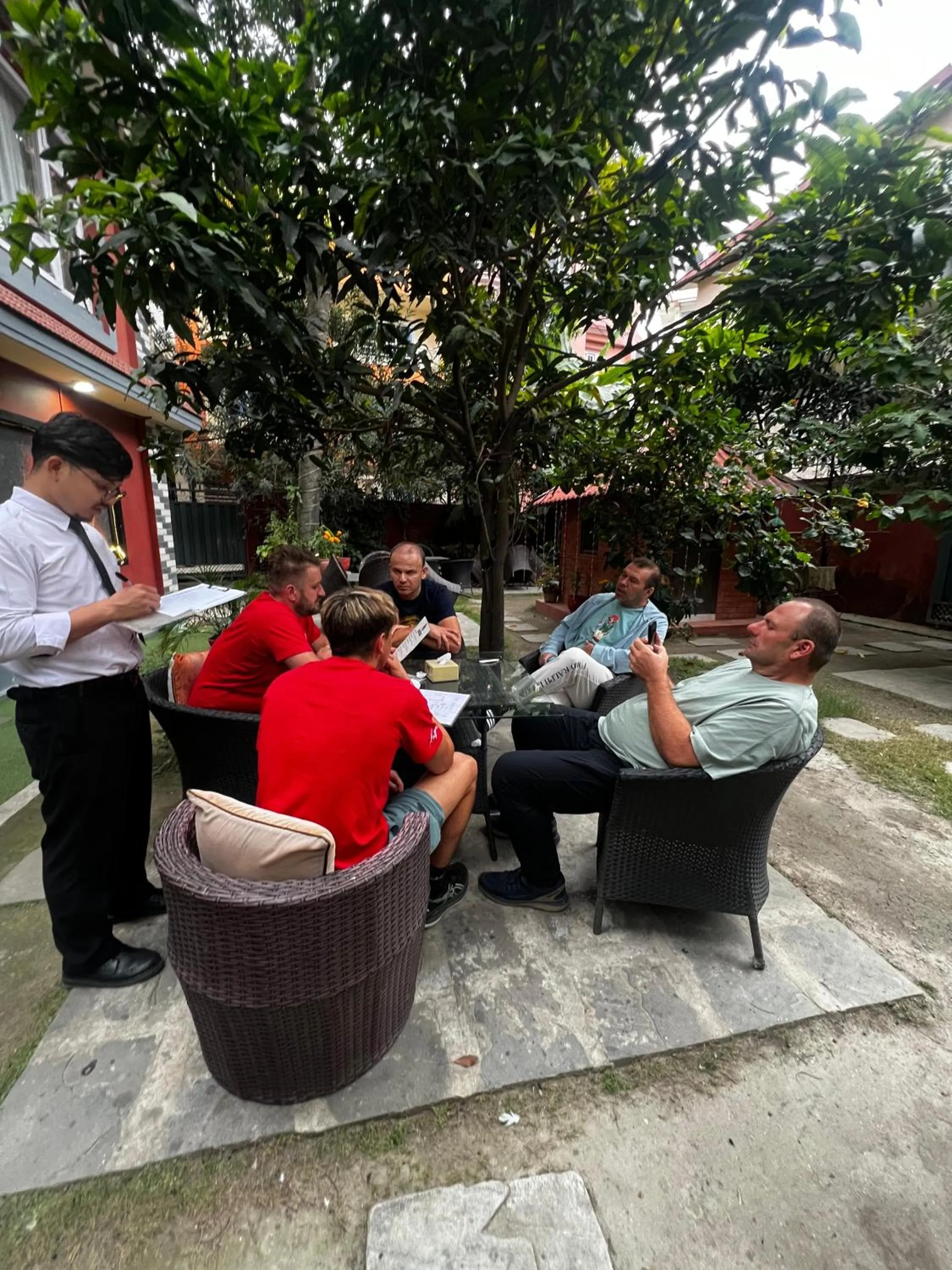 Balcony/Terrace in Hotel BnB Mhepi