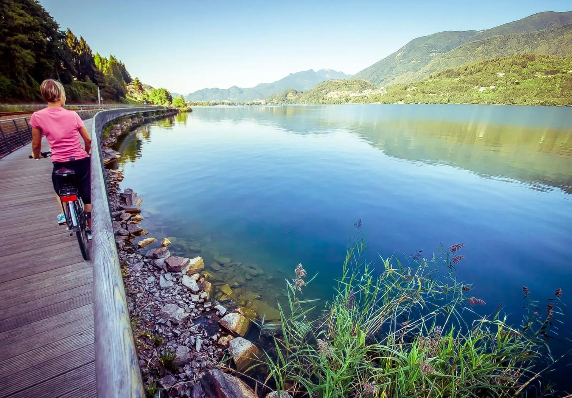 Cycling in Al Pian Garnì - B&B & Pizza