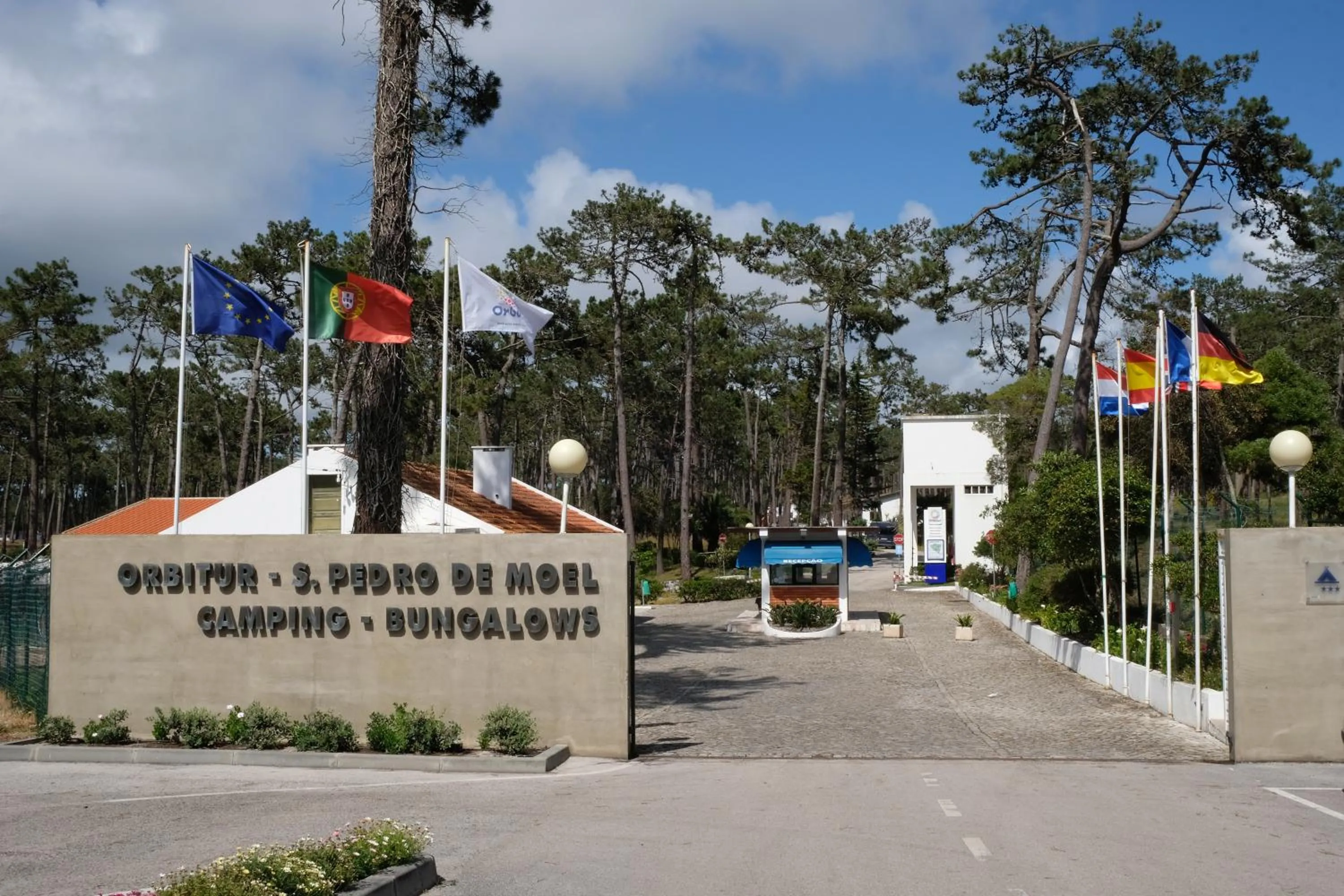 Facade/entrance in Parque De Campismo Orbitur Sao Pedro De Moel