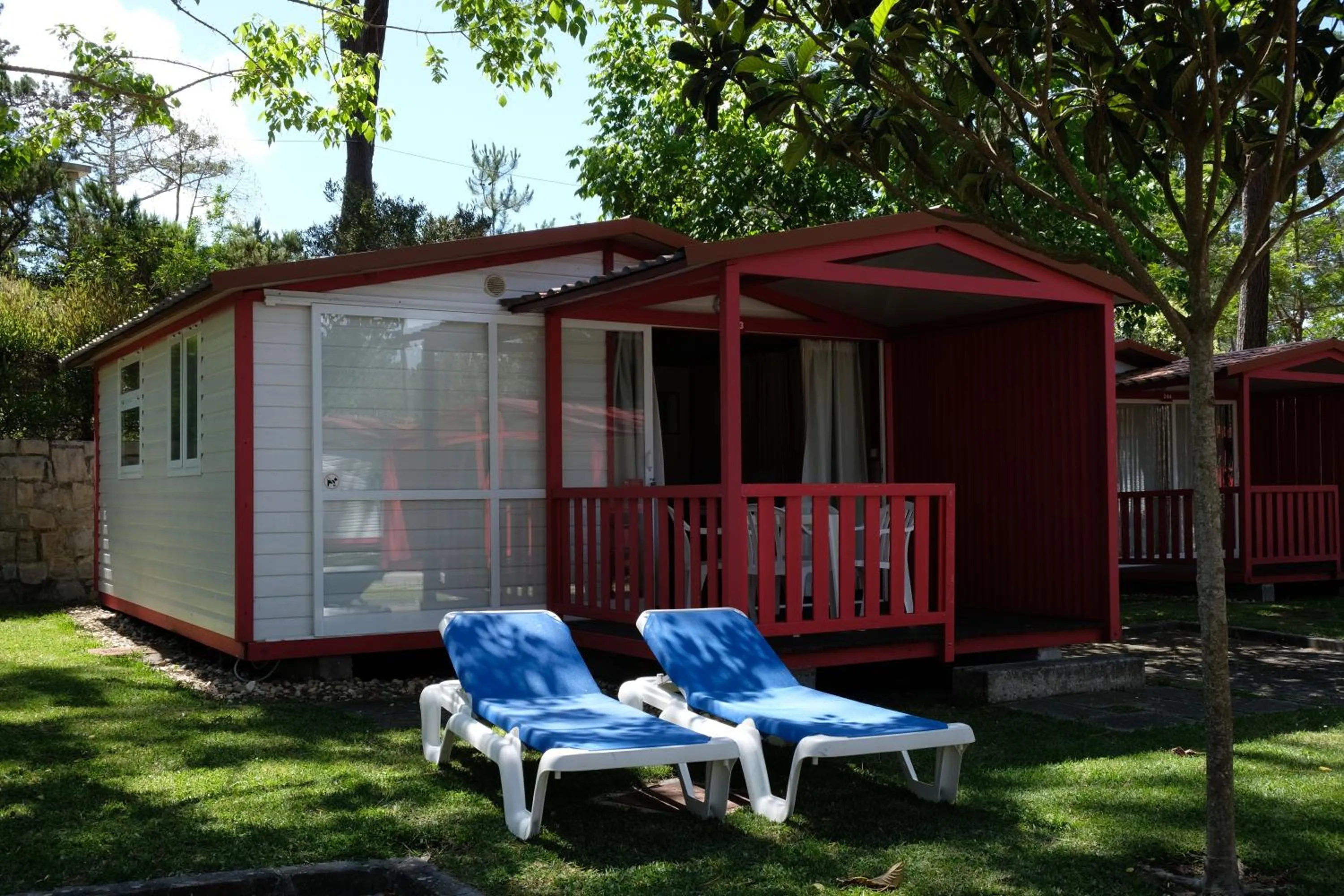 Balcony/Terrace in Parque De Campismo Orbitur Sao Pedro De Moel