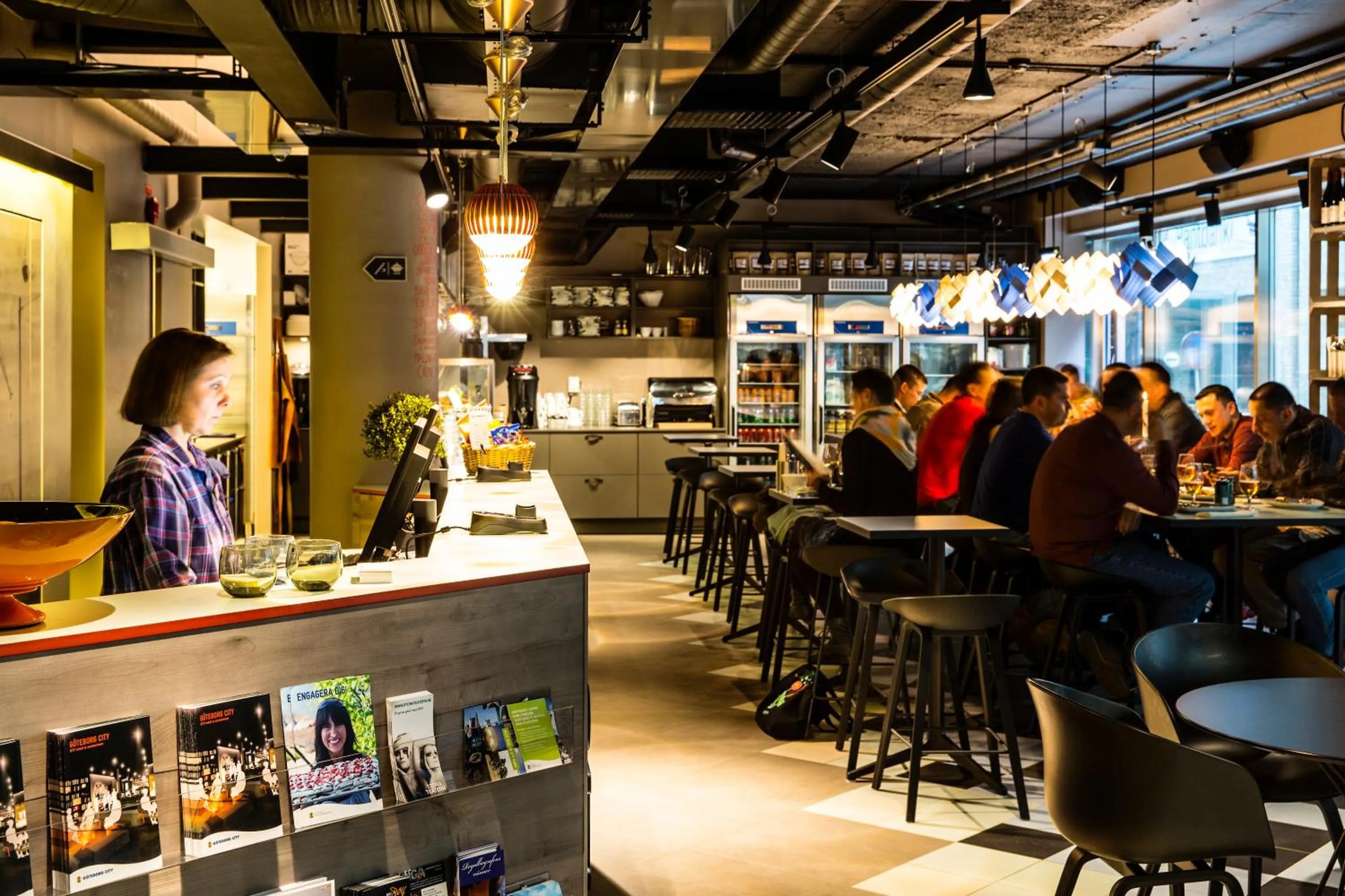 Lobby or reception in Comfort Hotel City