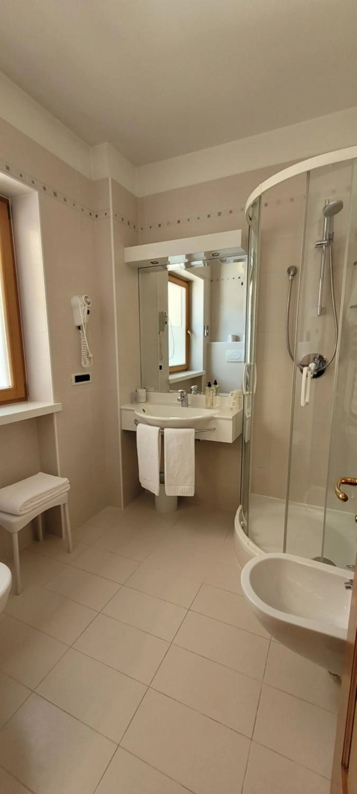 Shower in Hotel Garni Royal