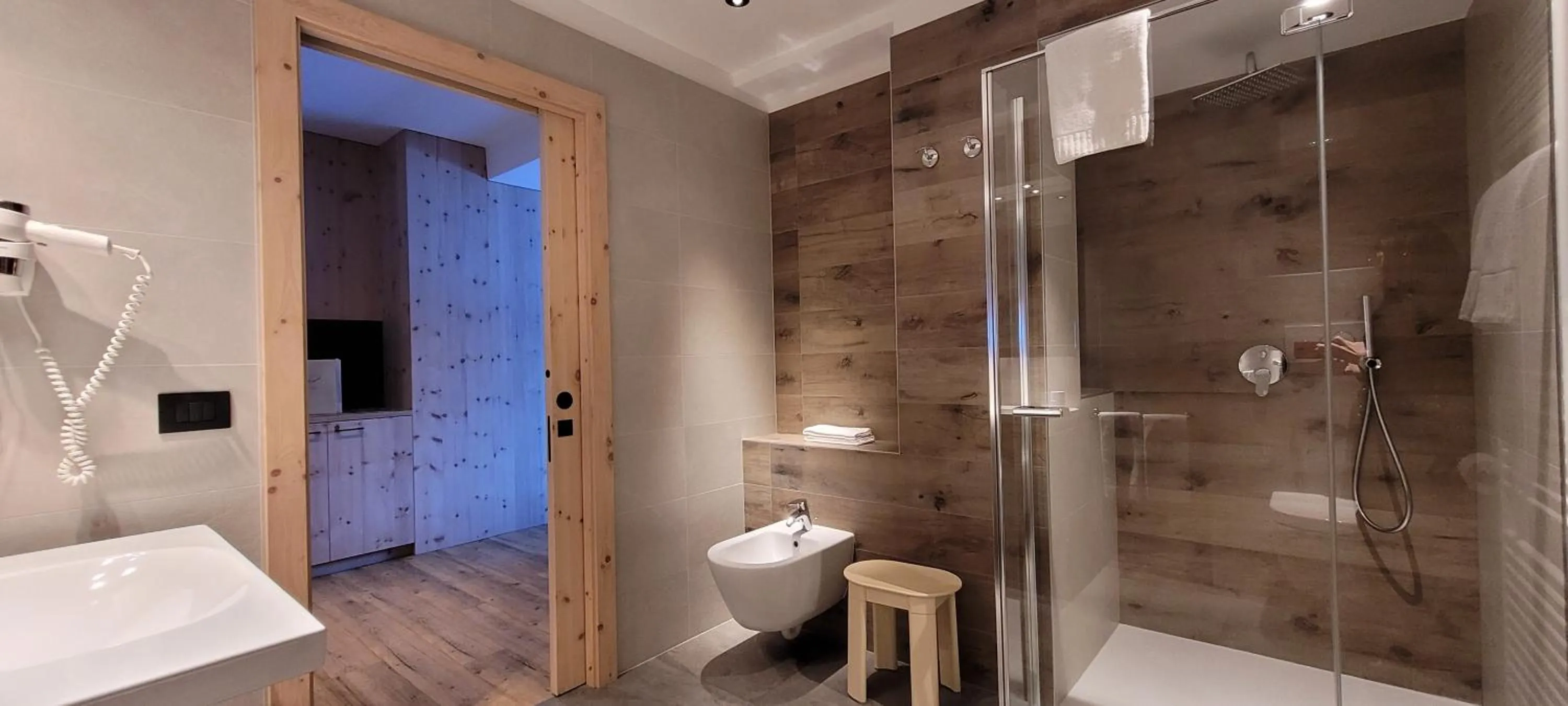 Shower in Hotel Garni Royal