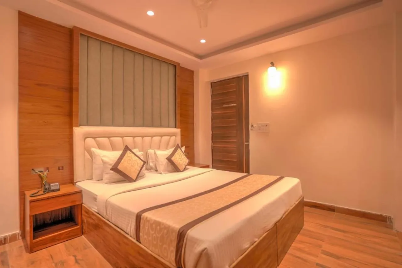 View (from property/room), Bed in Hotel Stiltstay