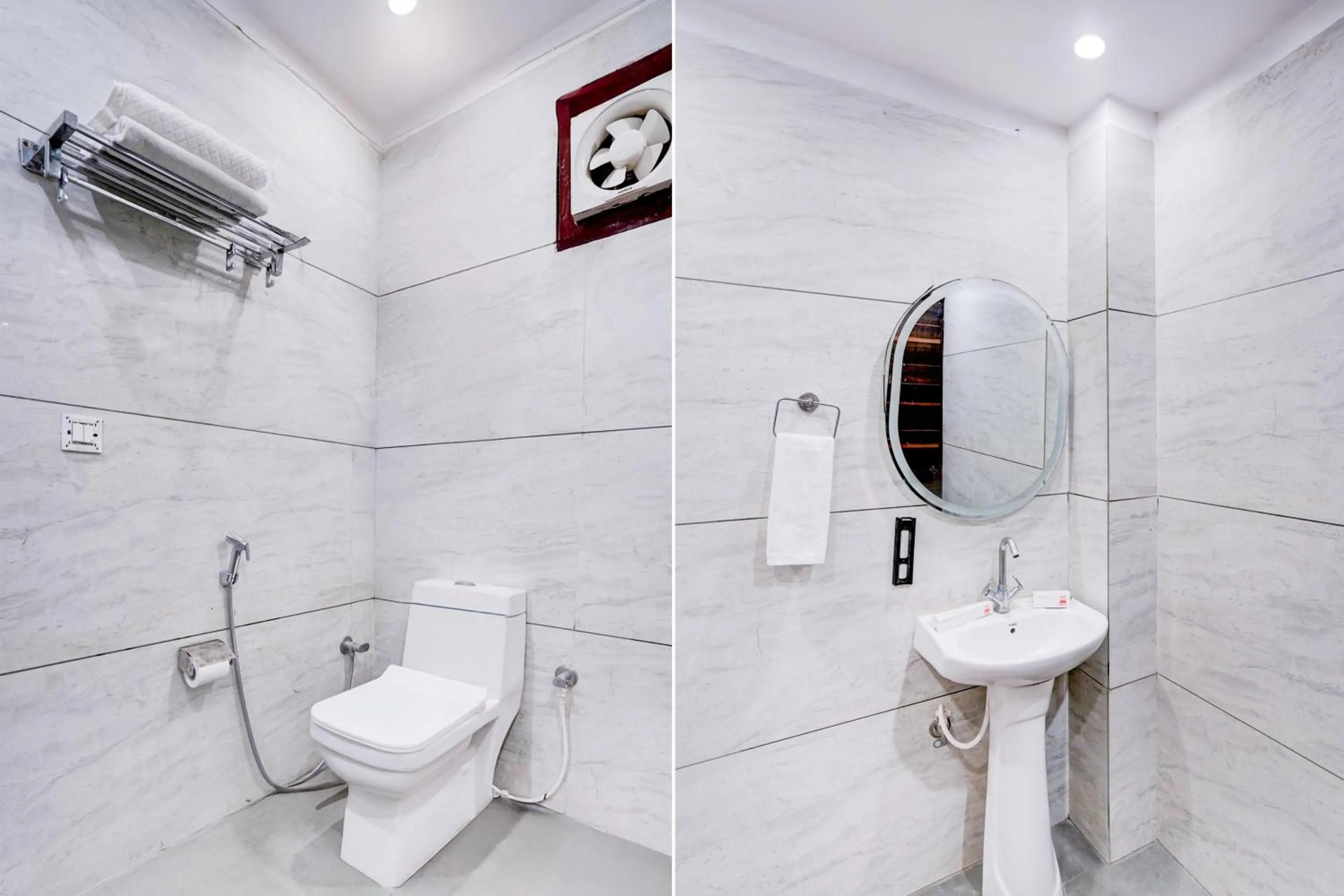 Shower in Hotel Stiltstay