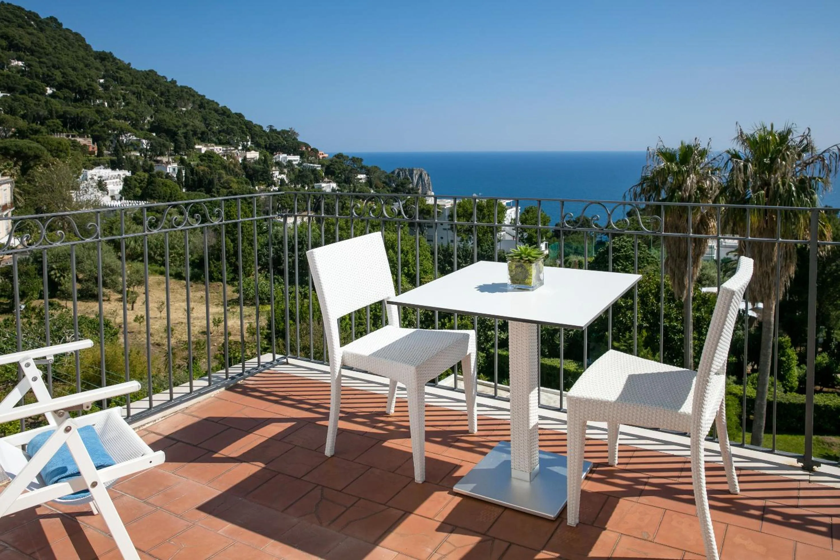 Balcony/Terrace in Hotel Syrene