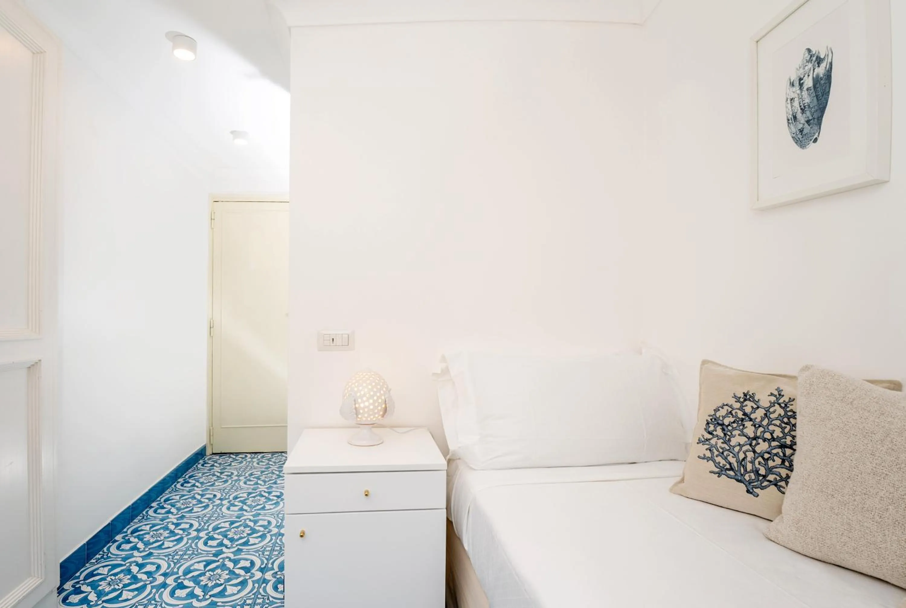 Bedroom, Bed in Hotel Syrene