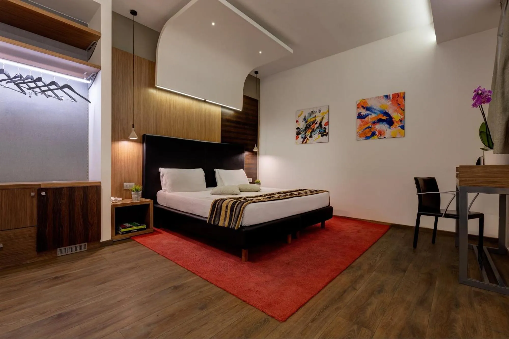 Bed in Hotel Rinascimento