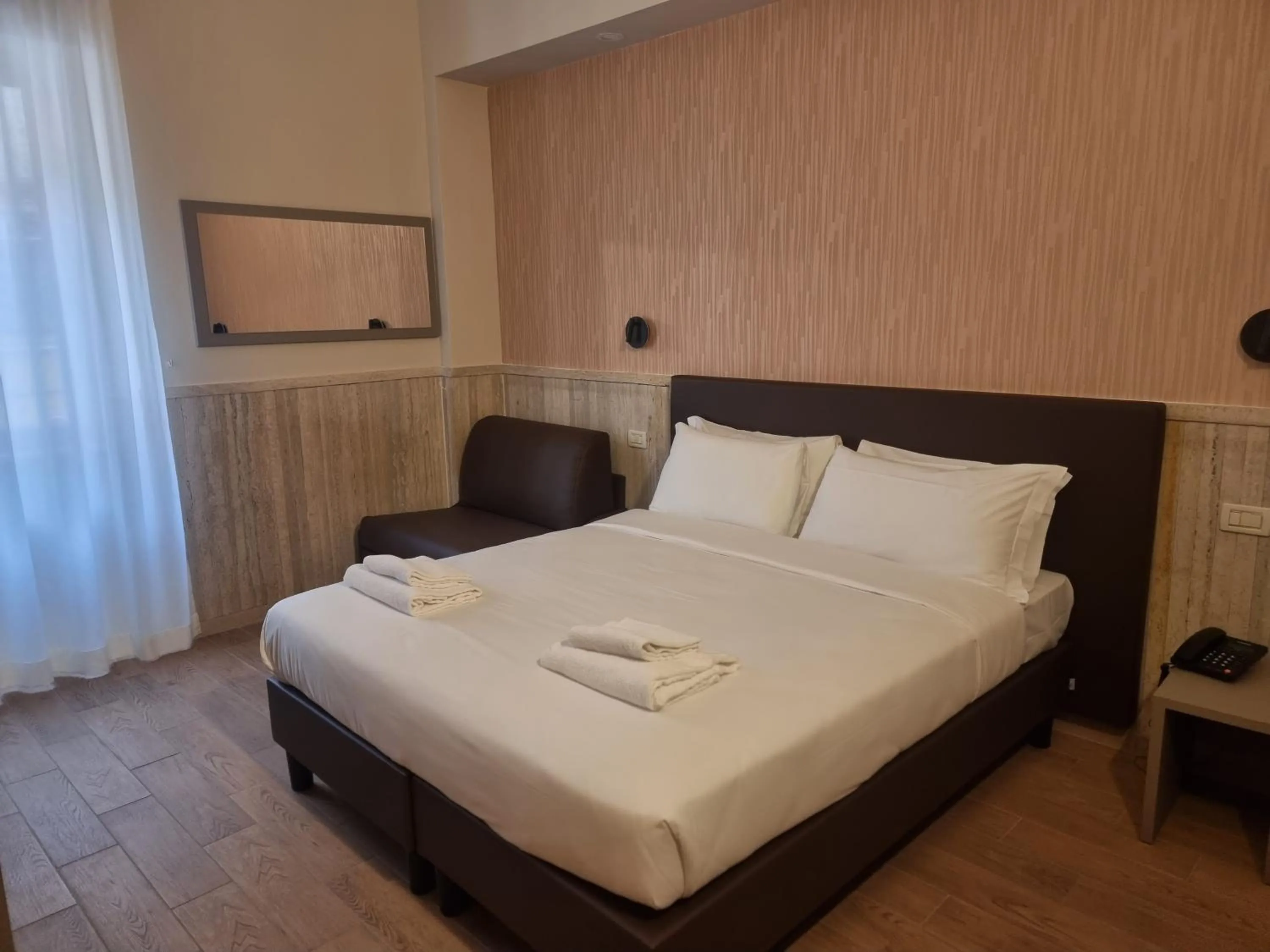 Bed in Hotel Pyramid