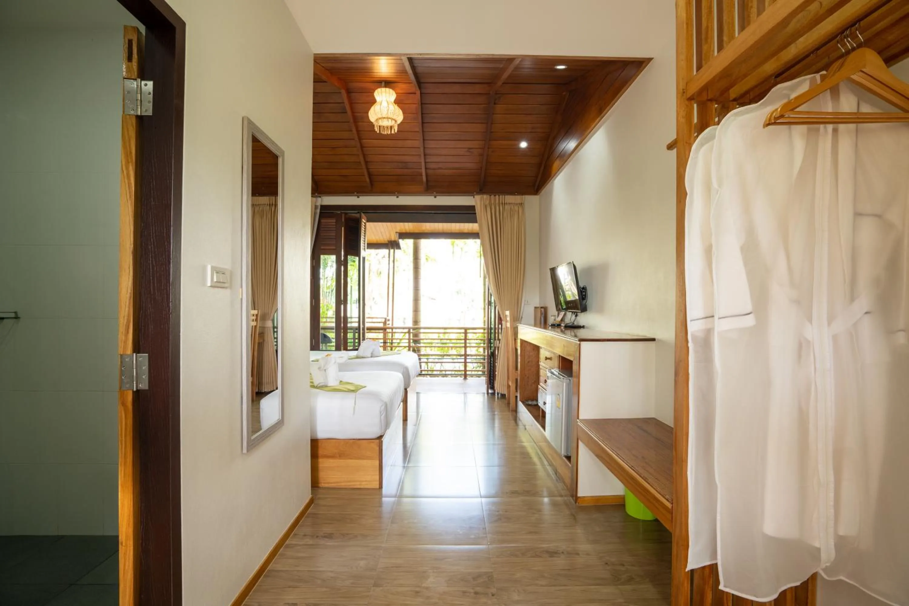 Bed in Merry Spa & Resort