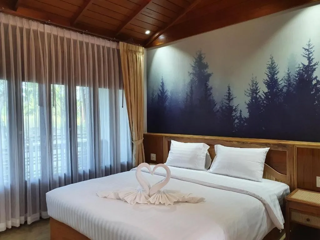 Bed in Merry Spa & Resort