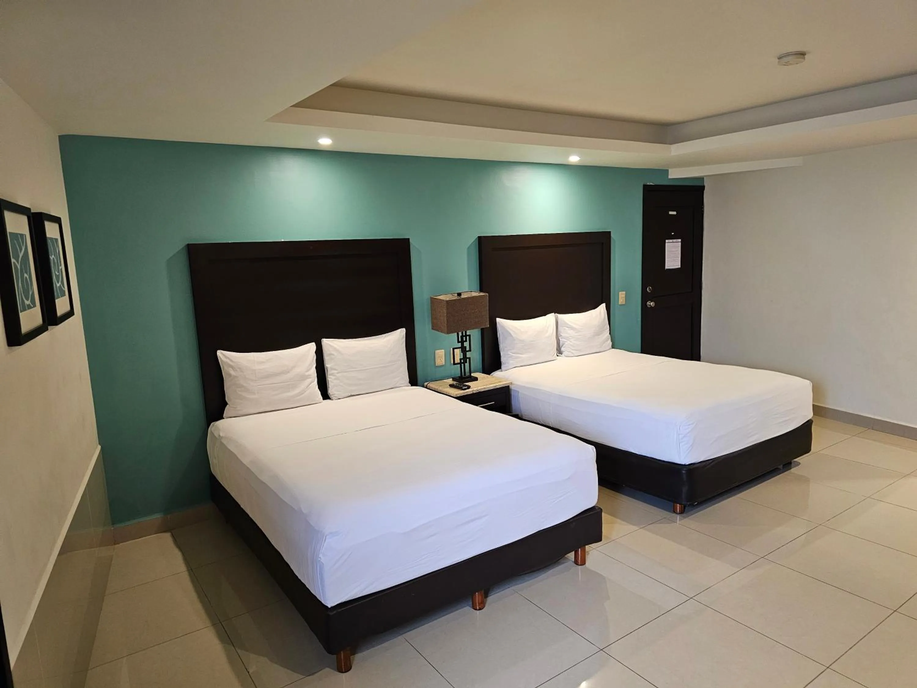 Bed in Hotel Maria Elena