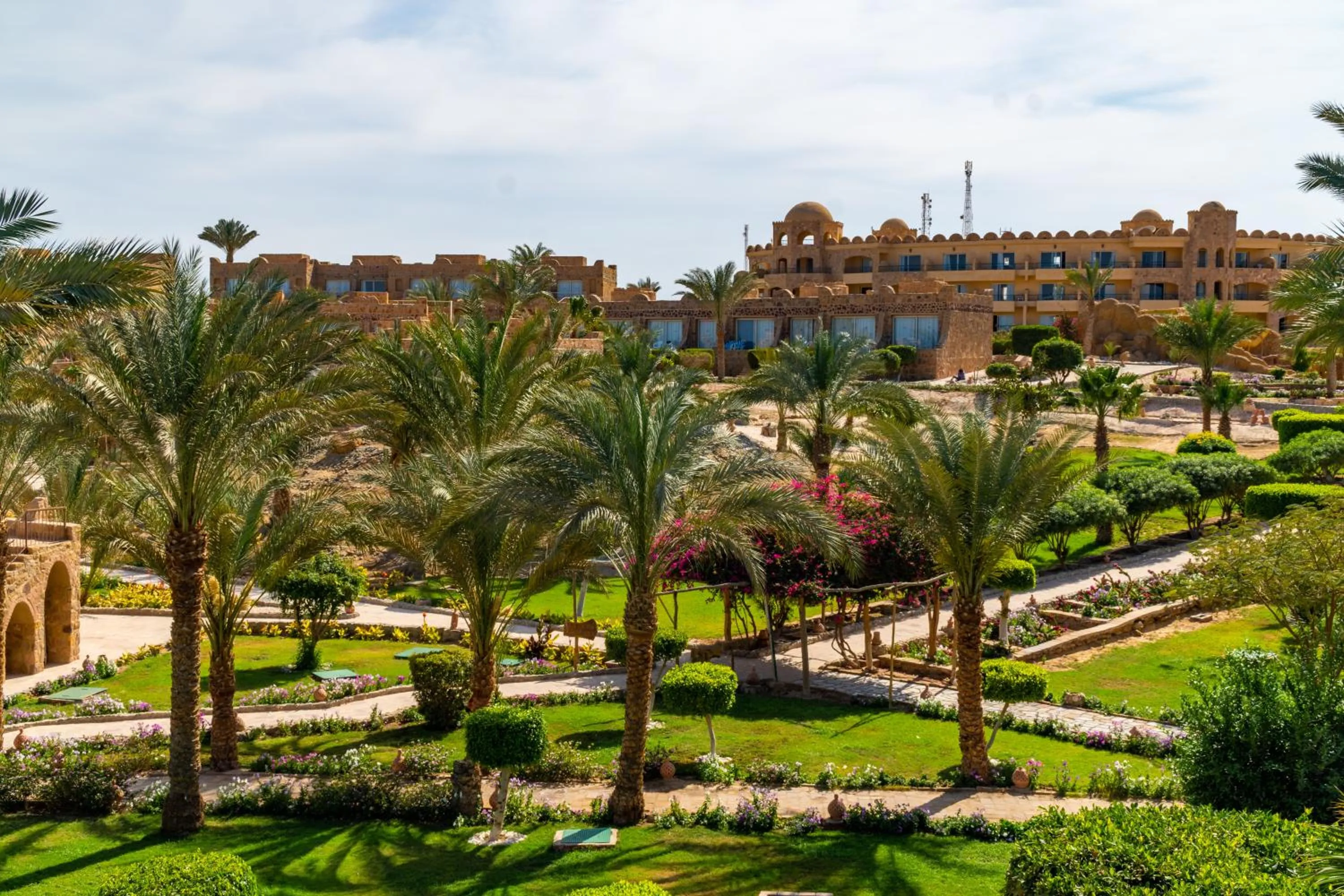 Garden in Utopia Beach Club