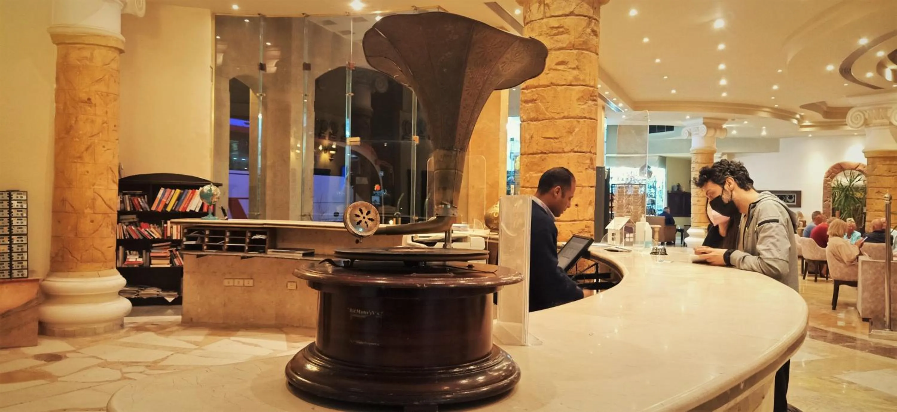 Lobby or reception in Utopia Beach Club